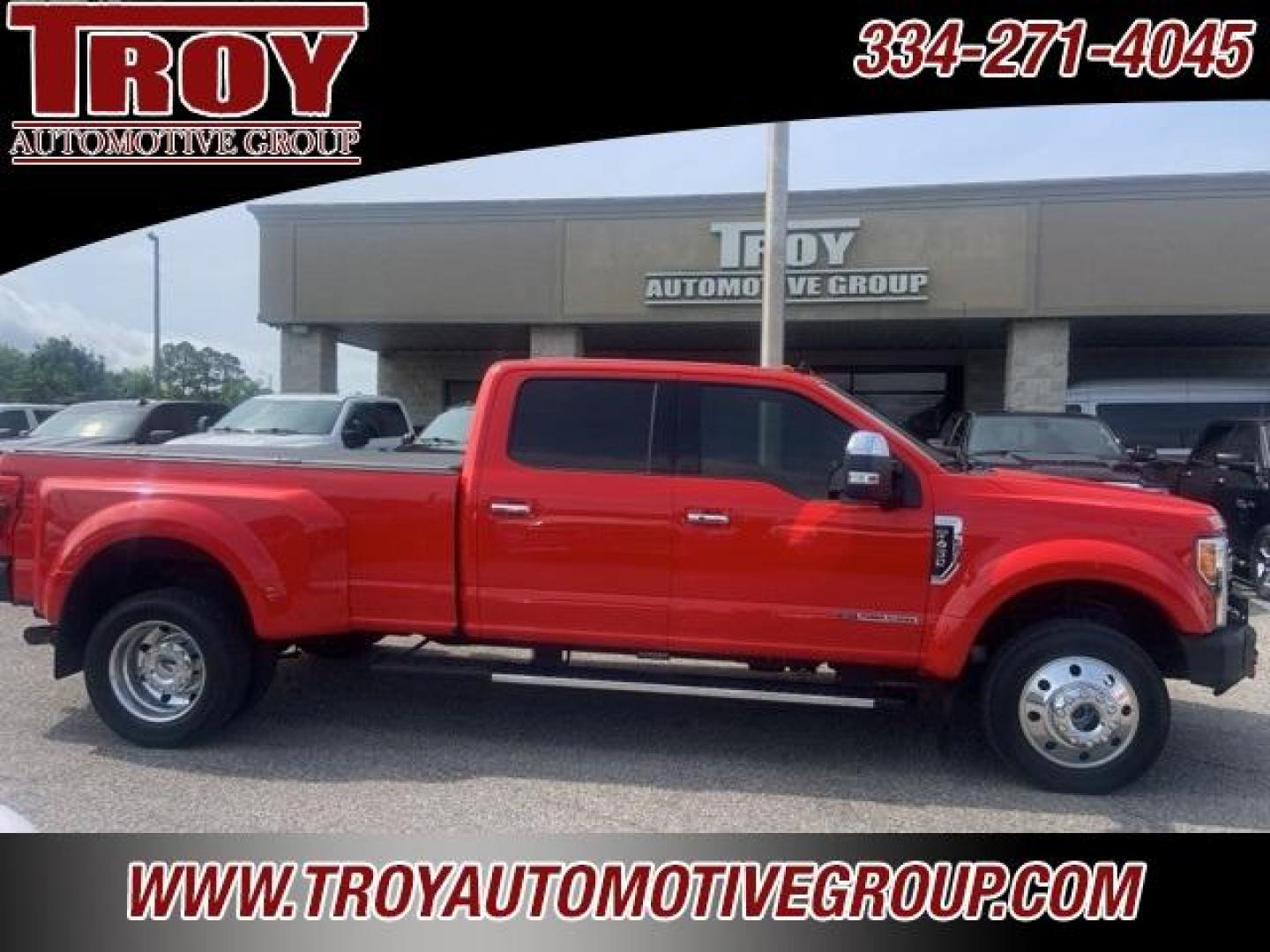 2019 Race Red /Black Ford F-450SD (1FT8W4DT2KE) with an Power Stroke 6.7L V8 DI 32V OHV Turbodiesel engine, Automatic transmission, located at 6812 Atlanta Hwy, Montgomery, AL, 36117, (334) 271-4045, 32.382118, -86.178673 - 1-Owner!!<br>Hard Loaded w/Panoramic Sunroof!! $1,295.00<br>Ultimate Lariat Package!! Heated/Cooled Seats! $3,355.00<br>Tow Technology Package!! $1,970.00<br>FX4 Package!! $400.00<br>Chrome Package!! $1,125.00<br>Quad Beam Led Headlights!! $1,080.00<br>Blind Spot Info!! $540.00<br>Tough Spray In Be - Photo#86