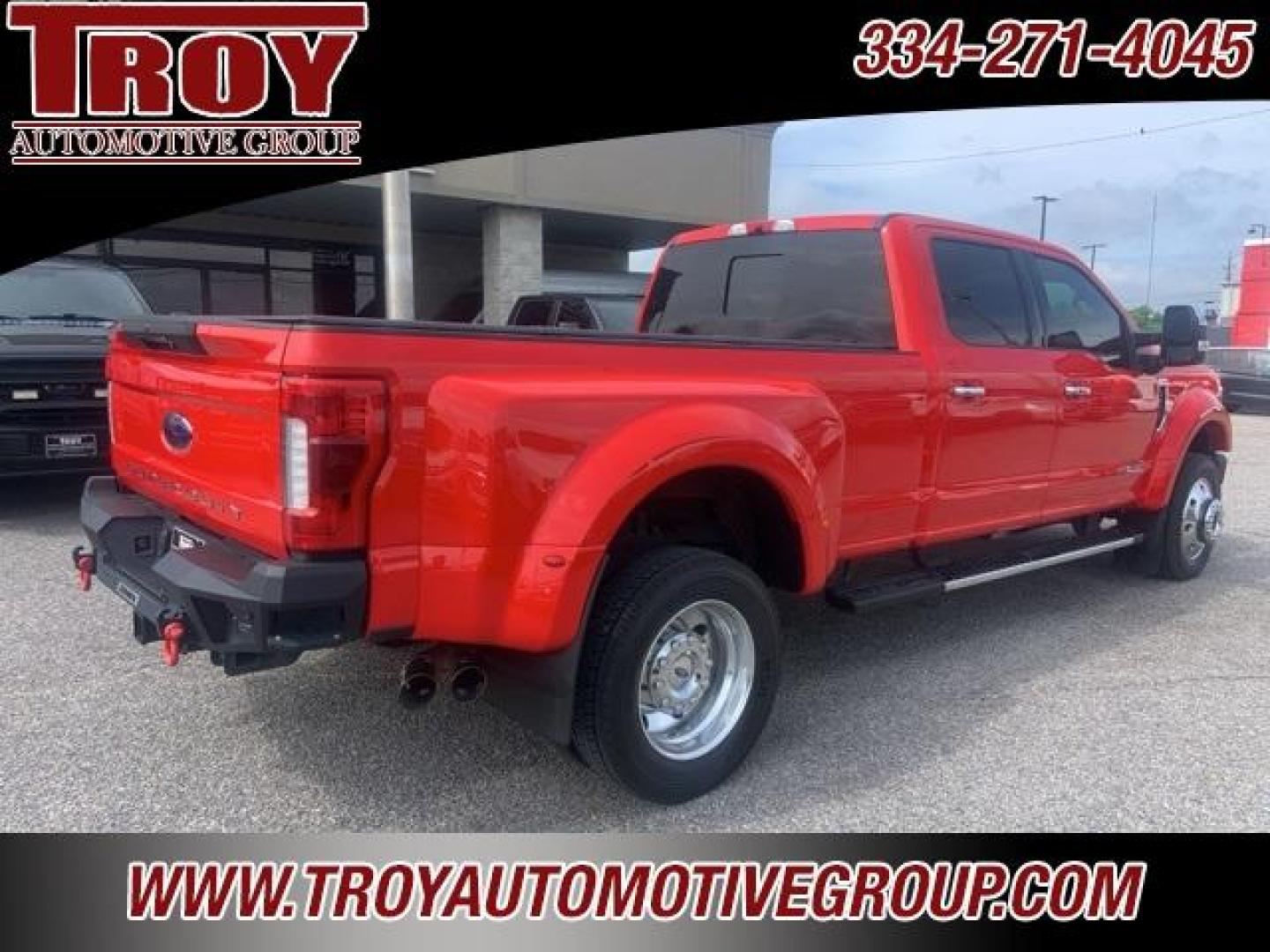 2019 Race Red /Black Ford F-450SD (1FT8W4DT2KE) with an Power Stroke 6.7L V8 DI 32V OHV Turbodiesel engine, Automatic transmission, located at 6812 Atlanta Hwy, Montgomery, AL, 36117, (334) 271-4045, 32.382118, -86.178673 - 1-Owner!!<br>Hard Loaded w/Panoramic Sunroof!! $1,295.00<br>Ultimate Lariat Package!! Heated/Cooled Seats! $3,355.00<br>Tow Technology Package!! $1,970.00<br>FX4 Package!! $400.00<br>Chrome Package!! $1,125.00<br>Quad Beam Led Headlights!! $1,080.00<br>Blind Spot Info!! $540.00<br>Tough Spray In Be - Photo#87