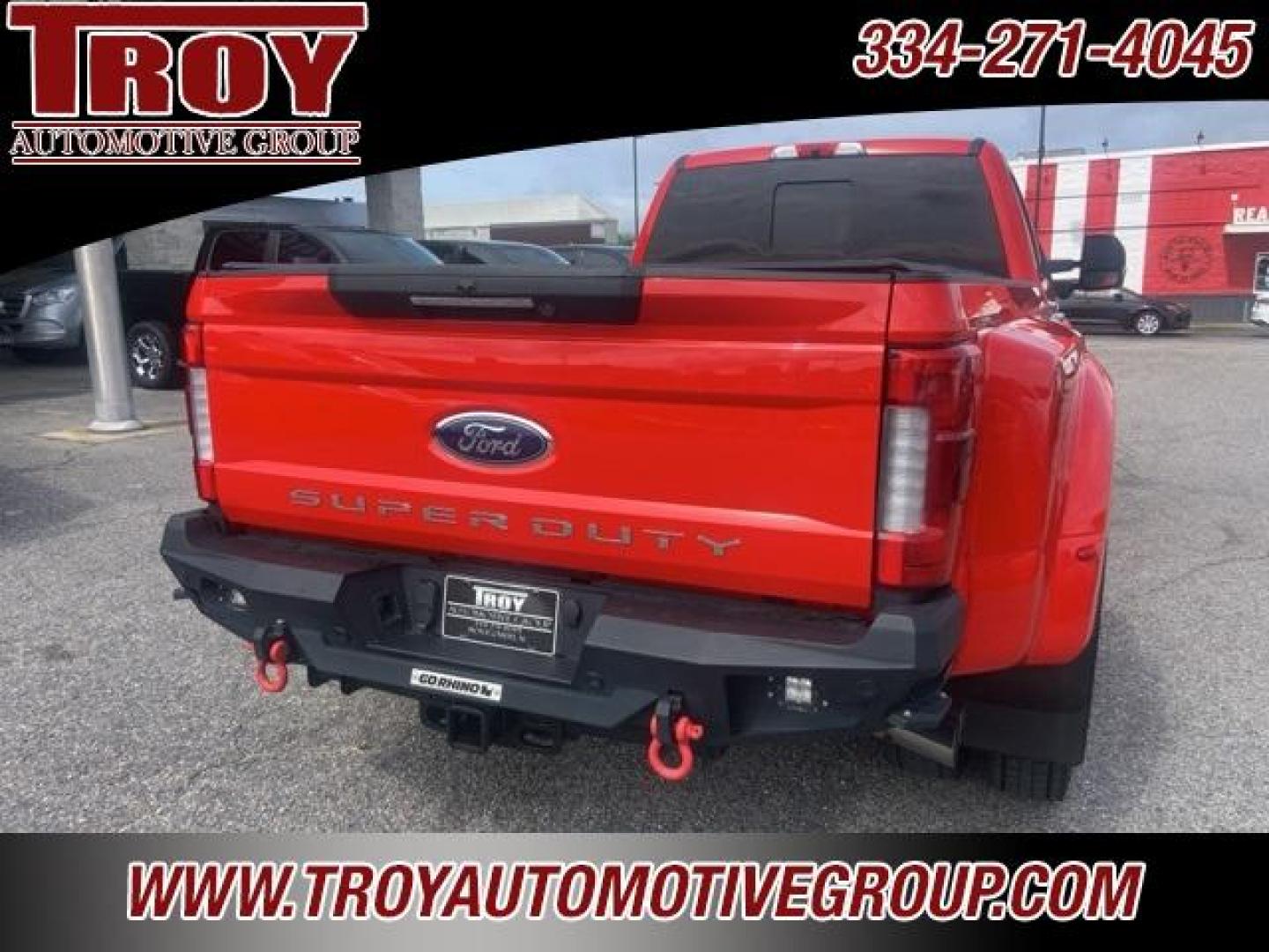 2019 Race Red /Black Ford F-450SD (1FT8W4DT2KE) with an Power Stroke 6.7L V8 DI 32V OHV Turbodiesel engine, Automatic transmission, located at 6812 Atlanta Hwy, Montgomery, AL, 36117, (334) 271-4045, 32.382118, -86.178673 - 1-Owner!!<br>Hard Loaded w/Panoramic Sunroof!! $1,295.00<br>Ultimate Lariat Package!! Heated/Cooled Seats! $3,355.00<br>Tow Technology Package!! $1,970.00<br>FX4 Package!! $400.00<br>Chrome Package!! $1,125.00<br>Quad Beam Led Headlights!! $1,080.00<br>Blind Spot Info!! $540.00<br>Tough Spray In Be - Photo#88