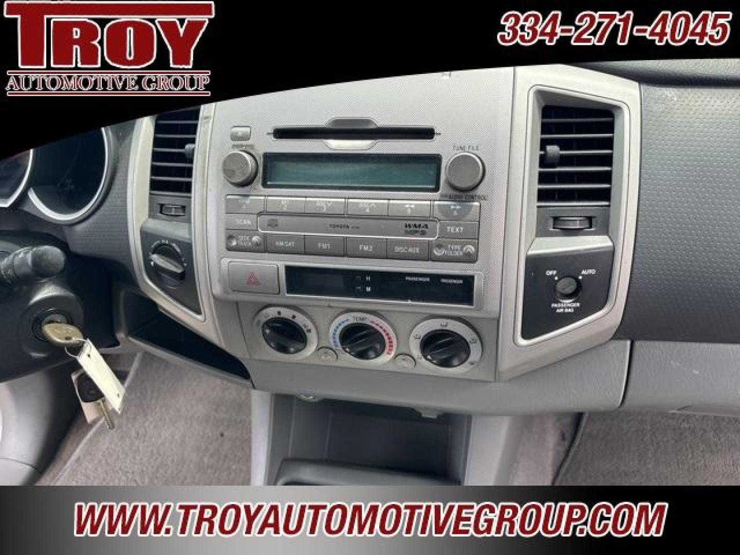 2010 Silver Streak Mica /Graphite Toyota Tacoma Base (5TEUU4ENXAZ) with an 4.0L V6 SMPI DOHC engine, Automatic transmission, located at 6812 Atlanta Hwy, Montgomery, AL, 36117, (334) 271-4045, 32.382118, -86.178673 - Photo#31