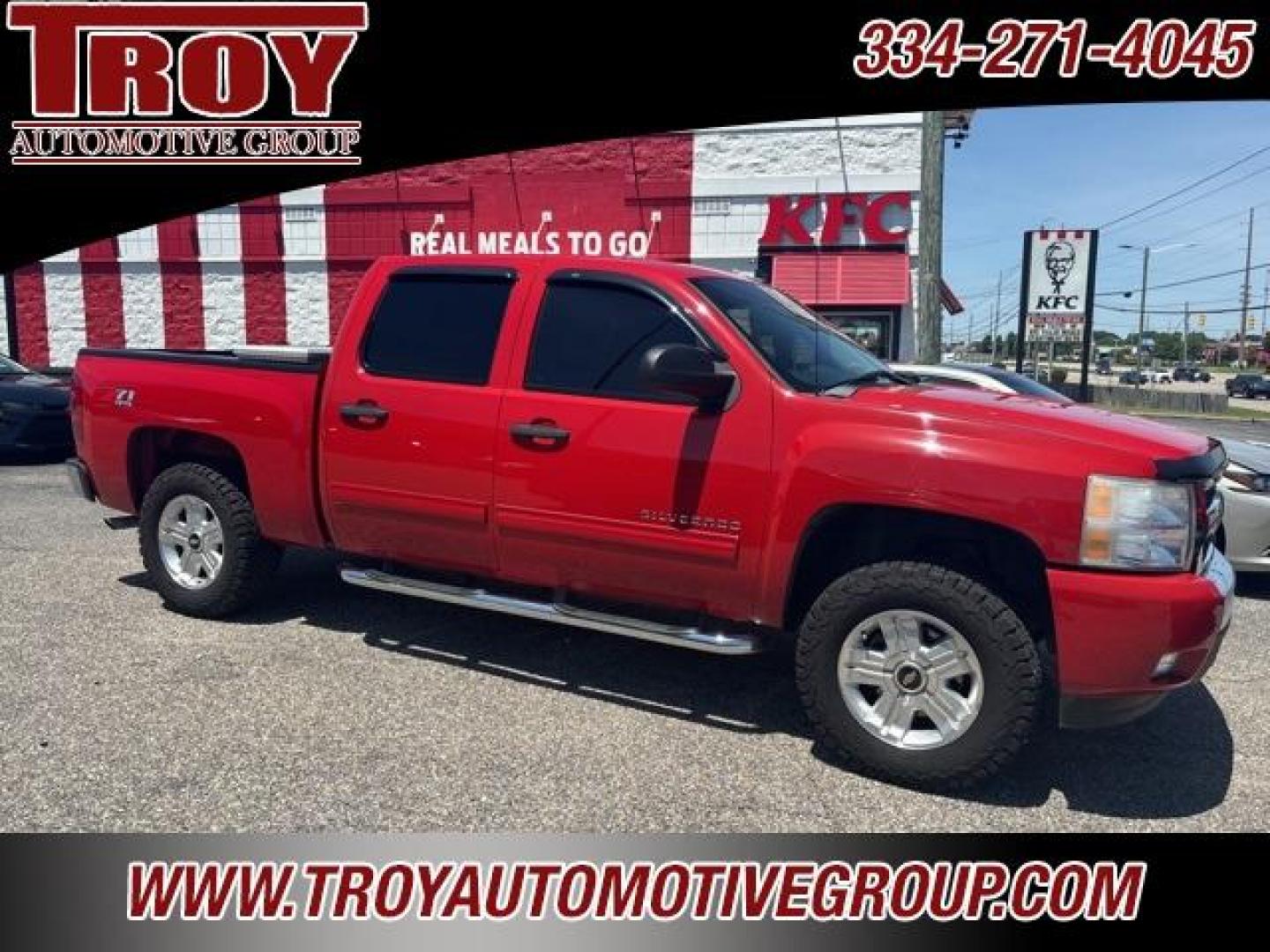 2011 Victory Red /Ebony Chevrolet Silverado 1500 LT (3GCPKSE39BG) with an Vortec 5.3L V8 SFI VVT Flex Fuel engine, Automatic transmission, located at 6812 Atlanta Hwy, Montgomery, AL, 36117, (334) 271-4045, 32.382118, -86.178673 - Priced below KBB Fair Purchase Price!<br><br>Victory Red 2011 Chevrolet Silverado 1500 LT 4WD Vortec 5.3L V8 SFI VVT Flex Fuel 6-Speed Automatic<br><br>Financing Available---Top Value for Trades.<br><br>Odometer is 46085 miles below market average!<br><br><br>Reviews:<br> * If you need to tailor yo - Photo#13