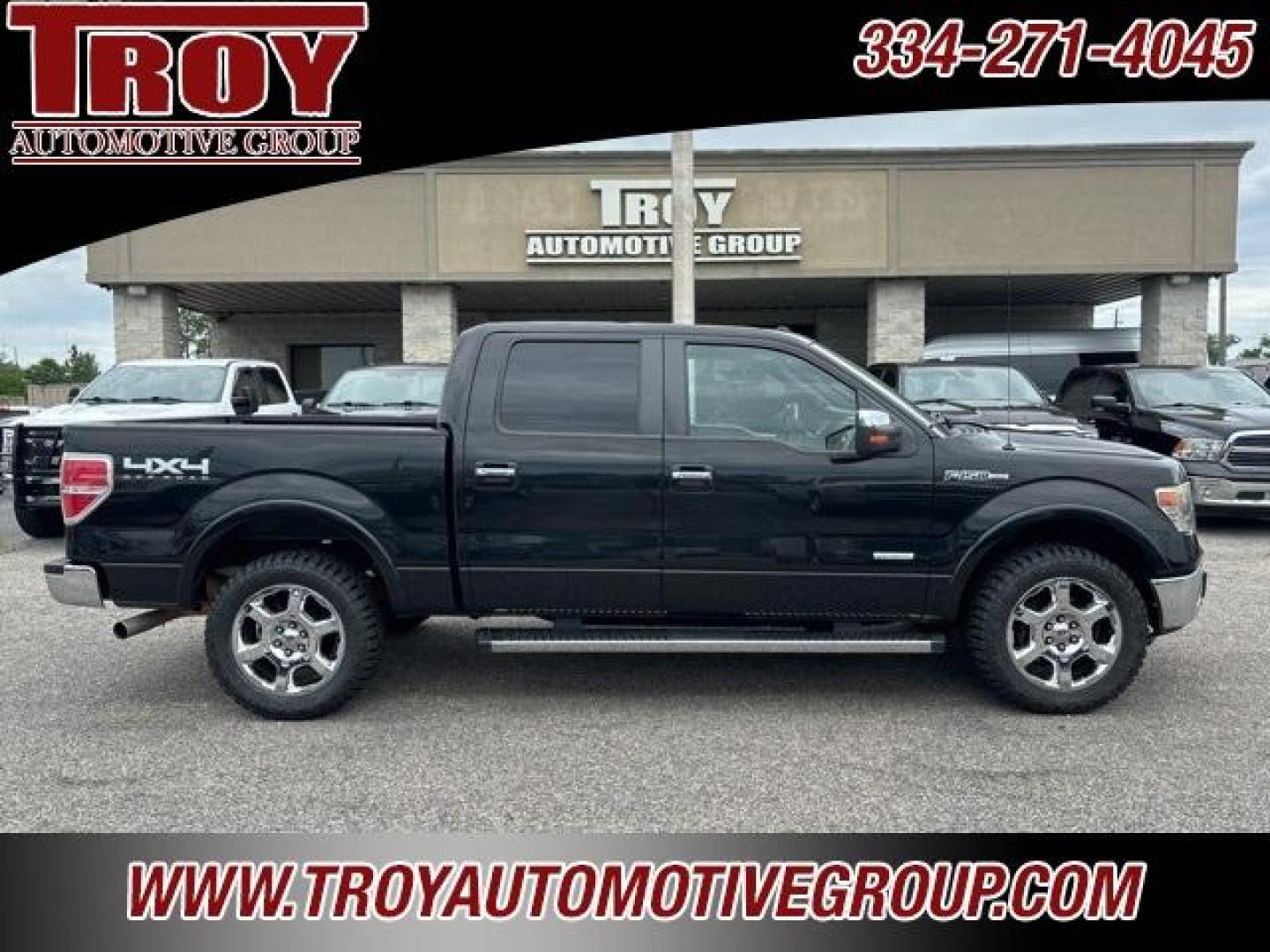 2013 Tuxedo Black Metallic /Black Ford F-150 (1FTFW1ET4DF) with an 3.5L V6 engine, Automatic transmission, located at 6812 Atlanta Hwy, Montgomery, AL, 36117, (334) 271-4045, 32.382118, -86.178673 - Recent Arrival!<br>New 33x12.50 Tires!!<br>Heated/Cooled Seats !!<br>Navigation!!<br><br><br>Black 2013 Ford F-150 4WD 3.5L V6 6-Speed Automatic Electronic<br><br>Financing Available---Top Value for Trades.<br><br>Odometer is 3346 miles below market average!<br><br><br>Awards:<br> * 2013 KBB.com Br - Photo#0