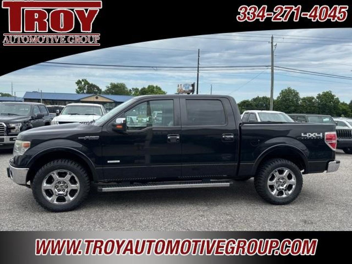 2013 Tuxedo Black Metallic /Black Ford F-150 (1FTFW1ET4DF) with an 3.5L V6 engine, Automatic transmission, located at 6812 Atlanta Hwy, Montgomery, AL, 36117, (334) 271-4045, 32.382118, -86.178673 - Recent Arrival!<br>New 33x12.50 Tires!!<br>Heated/Cooled Seats !!<br>Navigation!!<br><br><br>Black 2013 Ford F-150 4WD 3.5L V6 6-Speed Automatic Electronic<br><br>Financing Available---Top Value for Trades.<br><br>Odometer is 3346 miles below market average!<br><br><br>Awards:<br> * 2013 KBB.com Br - Photo#1