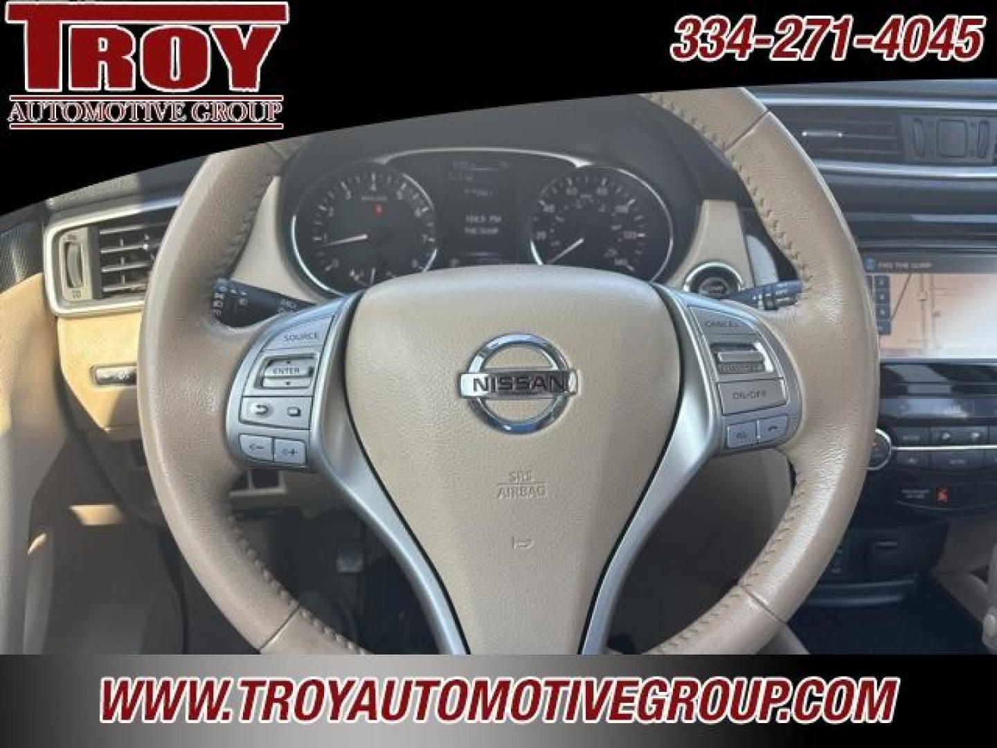 2015 Pearl White /Almond Nissan Rogue SL (5N1AT2MTXFC) with an 2.5L I4 DOHC 16V engine, CVT transmission, located at 6812 Atlanta Hwy, Montgomery, AL, 36117, (334) 271-4045, 32.382118, -86.178673 - Power Sunroof!<br>Luggage Rack!!<br>Navigation!! - Photo#50