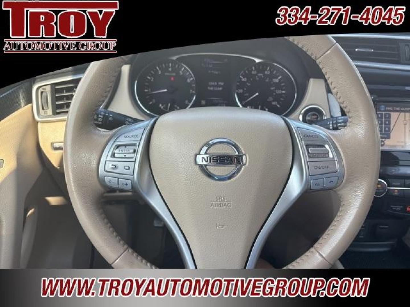 2015 Pearl White /Almond Nissan Rogue SL (5N1AT2MTXFC) with an 2.5L I4 DOHC 16V engine, CVT transmission, located at 6812 Atlanta Hwy, Montgomery, AL, 36117, (334) 271-4045, 32.382118, -86.178673 - Power Sunroof!<br>Luggage Rack!!<br>Navigation!! - Photo#58