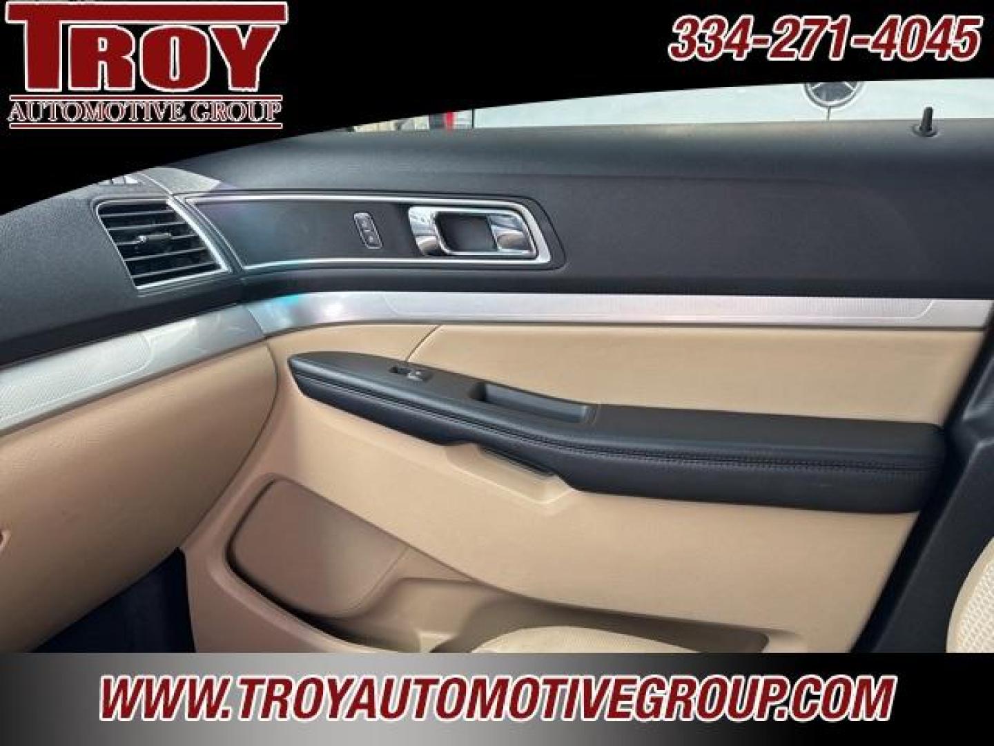 2017 Oxford White /Medium Light Camel Ford Explorer XLT (1FM5K7D82HG) with an 3.5L V6 Ti-VCT engine, Automatic transmission, located at 6812 Atlanta Hwy, Montgomery, AL, 36117, (334) 271-4045, 32.382118, -86.178673 - 1-Owner!!<br>3rd Seat!! - Photo#44