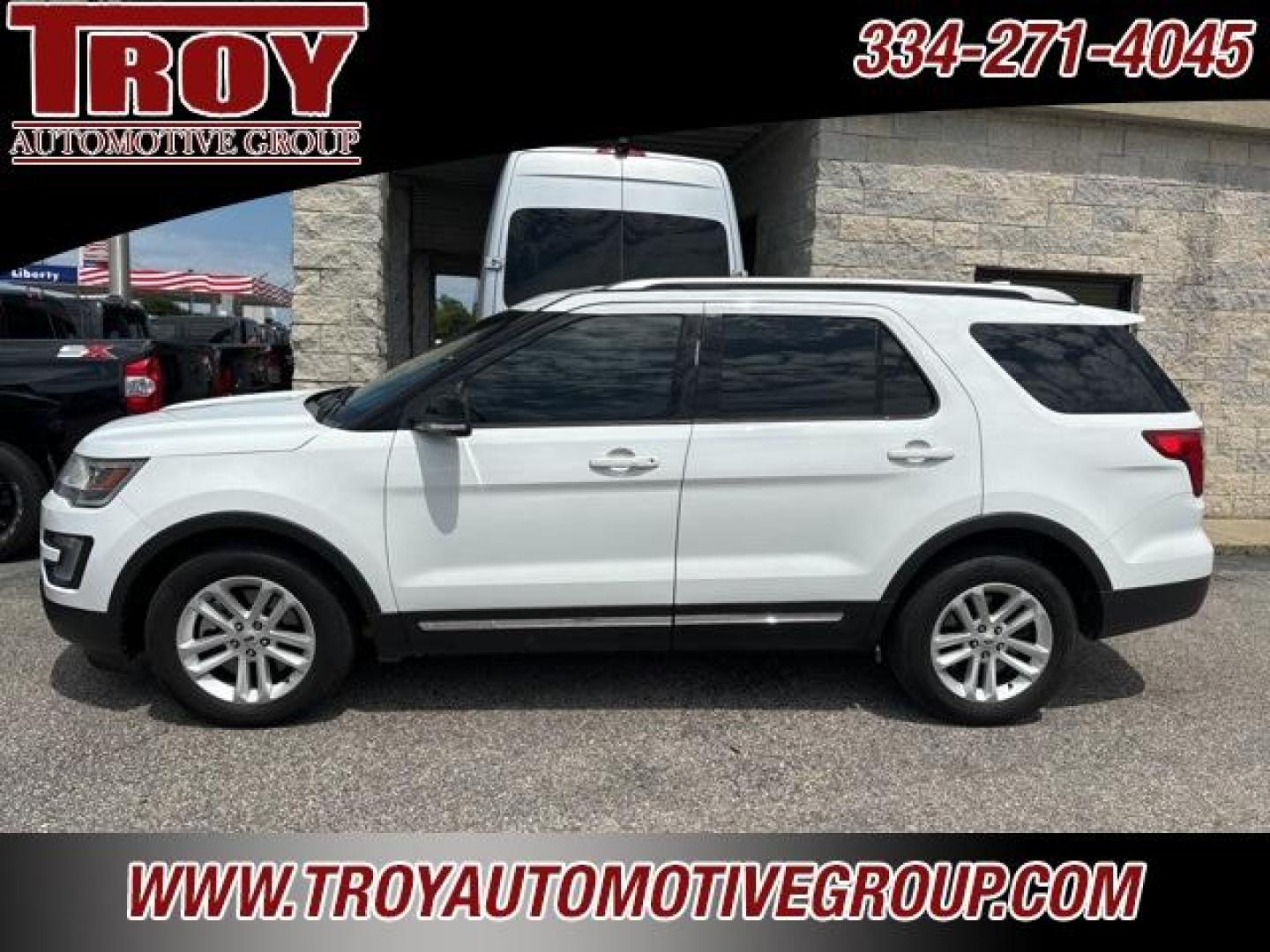 2017 Oxford White /Medium Light Camel Ford Explorer XLT (1FM5K7D82HG) with an 3.5L V6 Ti-VCT engine, Automatic transmission, located at 6812 Atlanta Hwy, Montgomery, AL, 36117, (334) 271-4045, 32.382118, -86.178673 - 1-Owner!!<br>3rd Seat!! - Photo#48