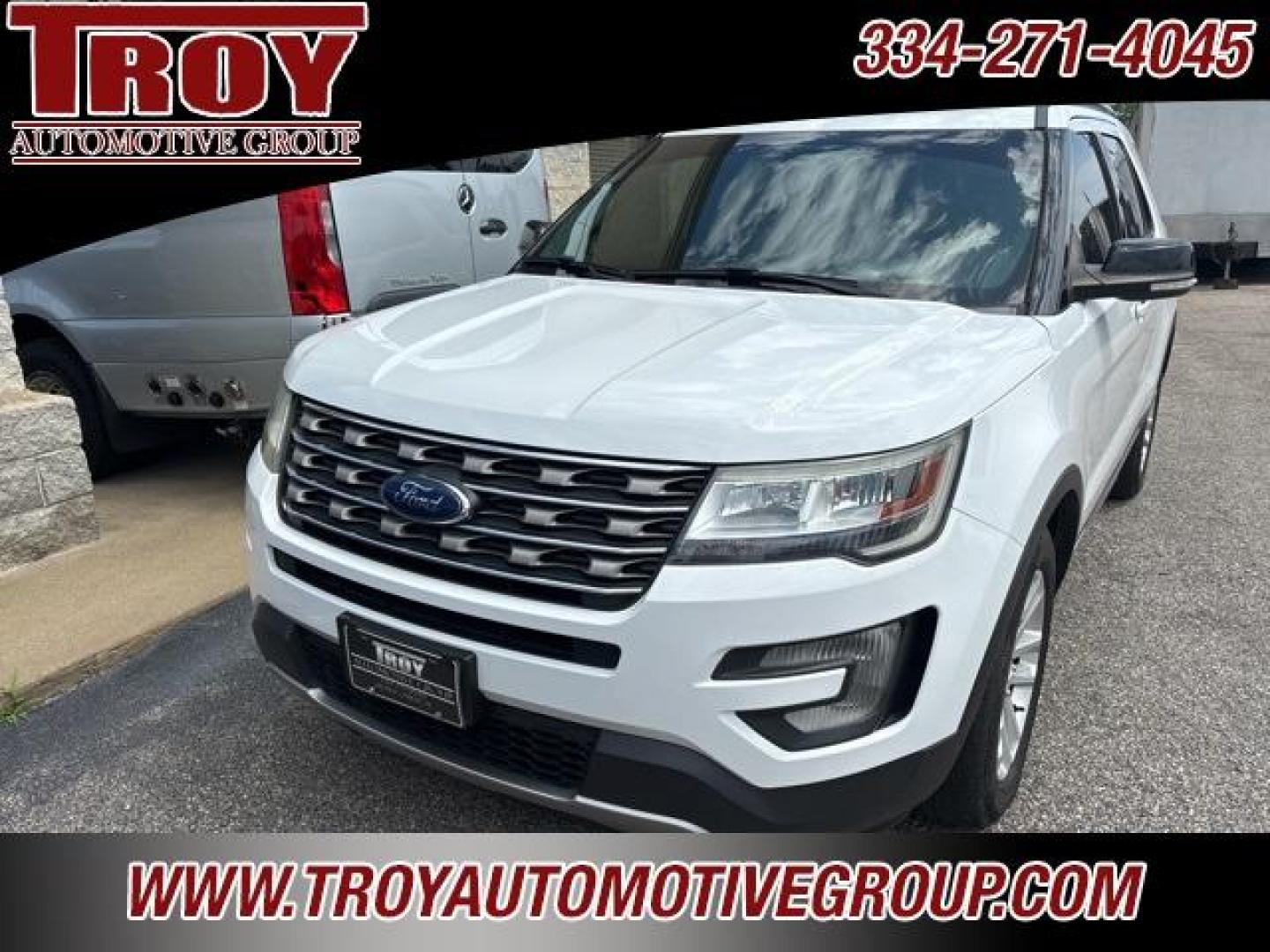 2017 Oxford White /Medium Light Camel Ford Explorer XLT (1FM5K7D82HG) with an 3.5L V6 Ti-VCT engine, Automatic transmission, located at 6812 Atlanta Hwy, Montgomery, AL, 36117, (334) 271-4045, 32.382118, -86.178673 - 1-Owner!!<br>3rd Seat!! - Photo#4