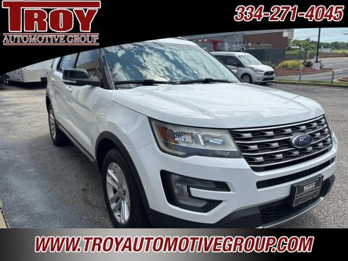 2017 Oxford White /Medium Light Camel Ford Explorer XLT (1FM5K7D82HG) with an 3.5L V6 Ti-VCT engine, Automatic transmission, located at 6812 Atlanta Hwy, Montgomery, AL, 36117, (334) 271-4045, 32.382118, -86.178673 - 1-Owner!!<br>3rd Seat!! - Photo#6