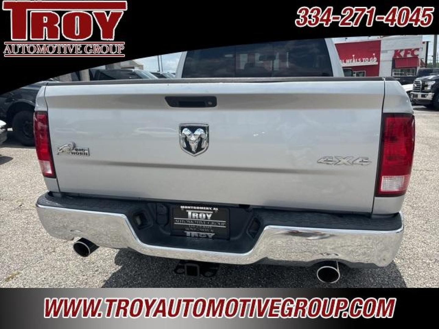 2015 Bright Silver Metallic Clearcoat /Diesel Gray/Black Ram 1500 Big Horn (1C6RR7GT1FS) with an HEMI 5.7L V8 Multi Displacement VVT engine, Automatic transmission, located at 6812 Atlanta Hwy, Montgomery, AL, 36117, (334) 271-4045, 32.382118, -86.178673 - Photo#10