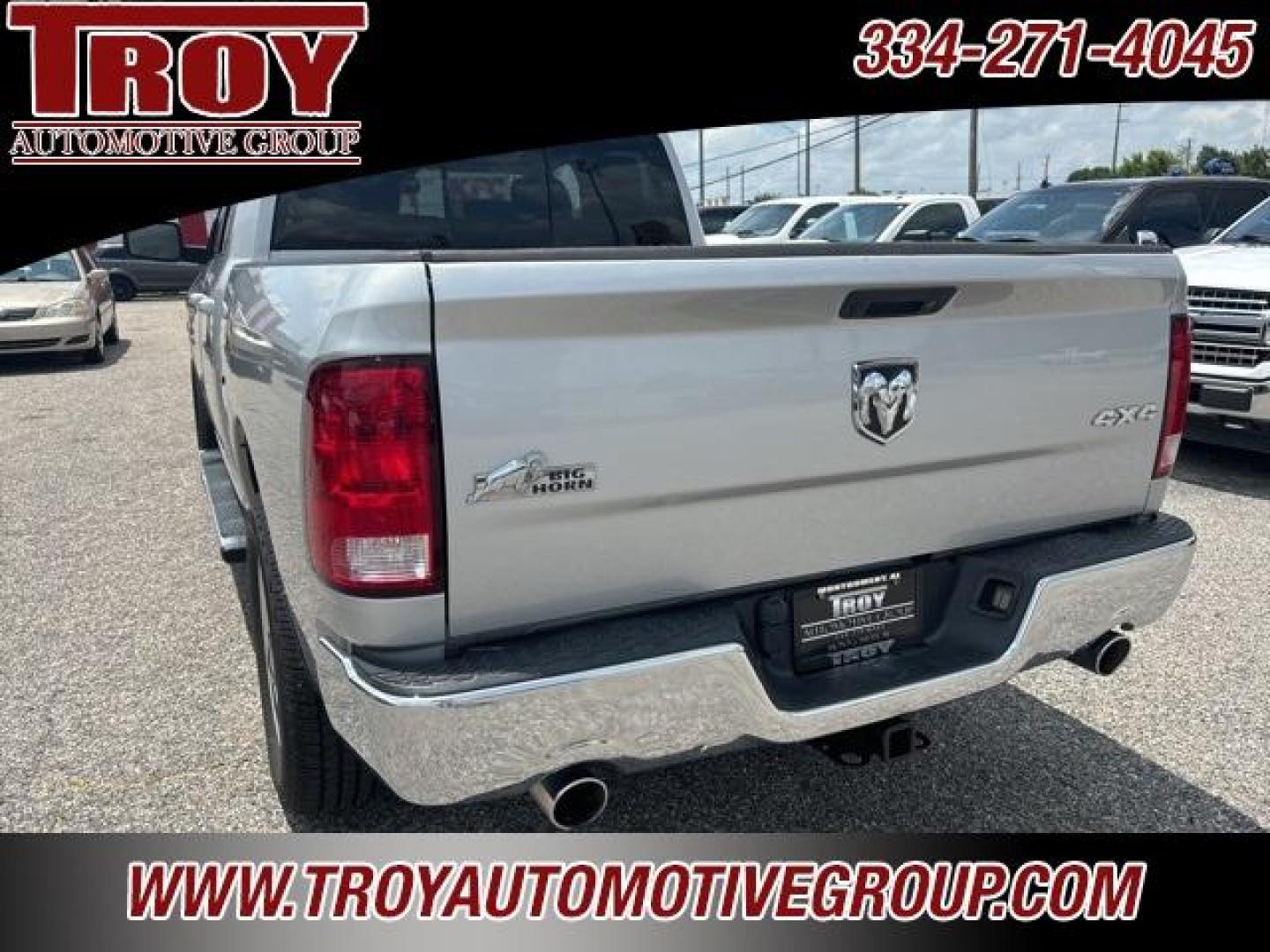 2015 Bright Silver Metallic Clearcoat /Diesel Gray/Black Ram 1500 Big Horn (1C6RR7GT1FS) with an HEMI 5.7L V8 Multi Displacement VVT engine, Automatic transmission, located at 6812 Atlanta Hwy, Montgomery, AL, 36117, (334) 271-4045, 32.382118, -86.178673 - Photo#11