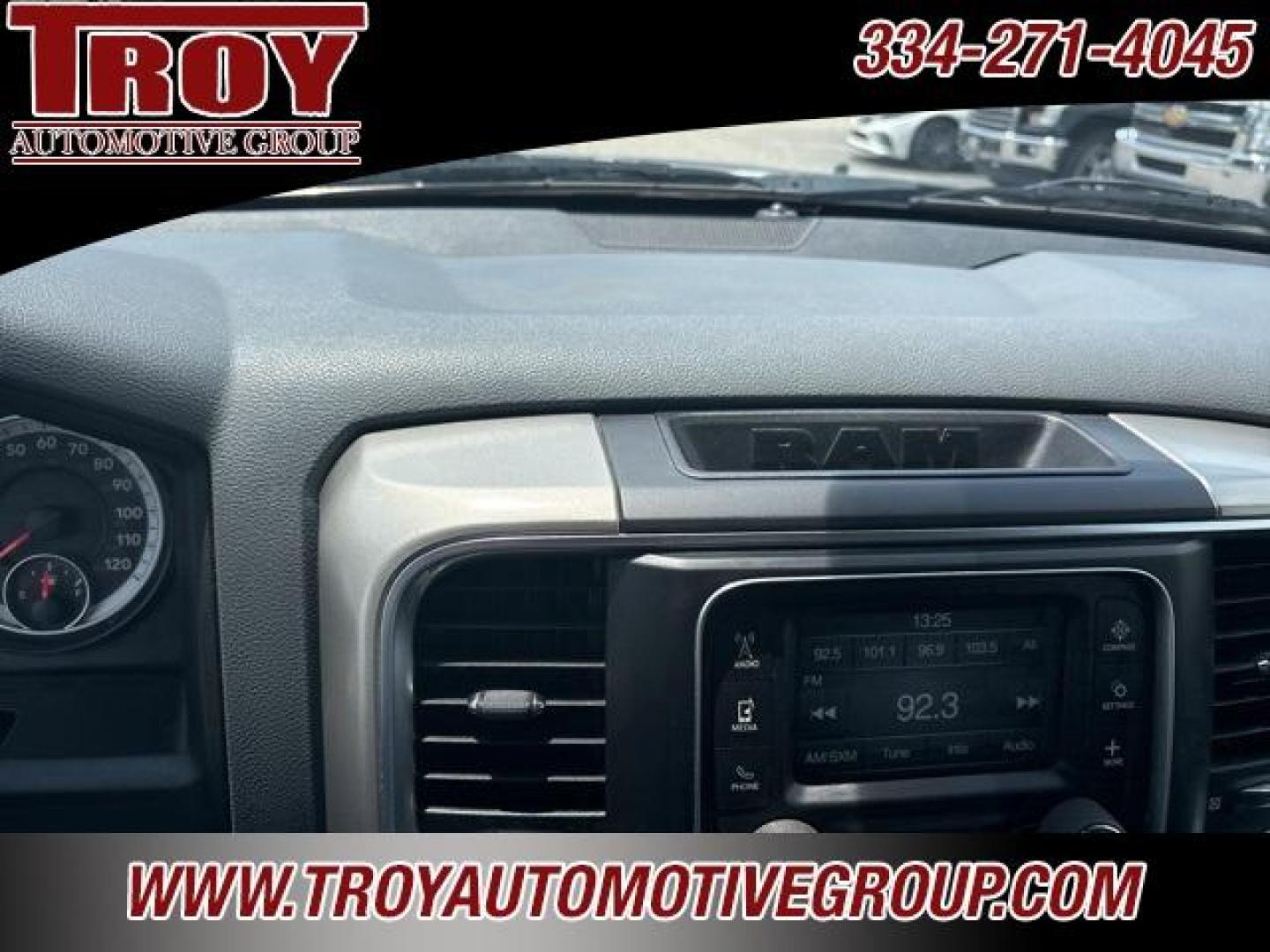 2015 Bright Silver Metallic Clearcoat /Diesel Gray/Black Ram 1500 Big Horn (1C6RR7GT1FS) with an HEMI 5.7L V8 Multi Displacement VVT engine, Automatic transmission, located at 6812 Atlanta Hwy, Montgomery, AL, 36117, (334) 271-4045, 32.382118, -86.178673 - Photo#47