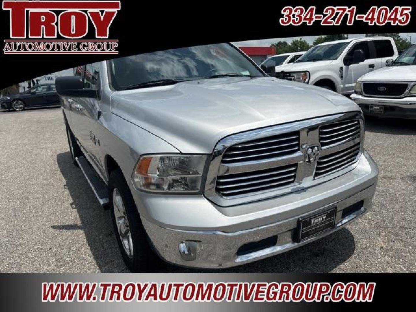 2015 Bright Silver Metallic Clearcoat /Diesel Gray/Black Ram 1500 Big Horn (1C6RR7GT1FS) with an HEMI 5.7L V8 Multi Displacement VVT engine, Automatic transmission, located at 6812 Atlanta Hwy, Montgomery, AL, 36117, (334) 271-4045, 32.382118, -86.178673 - Photo#5