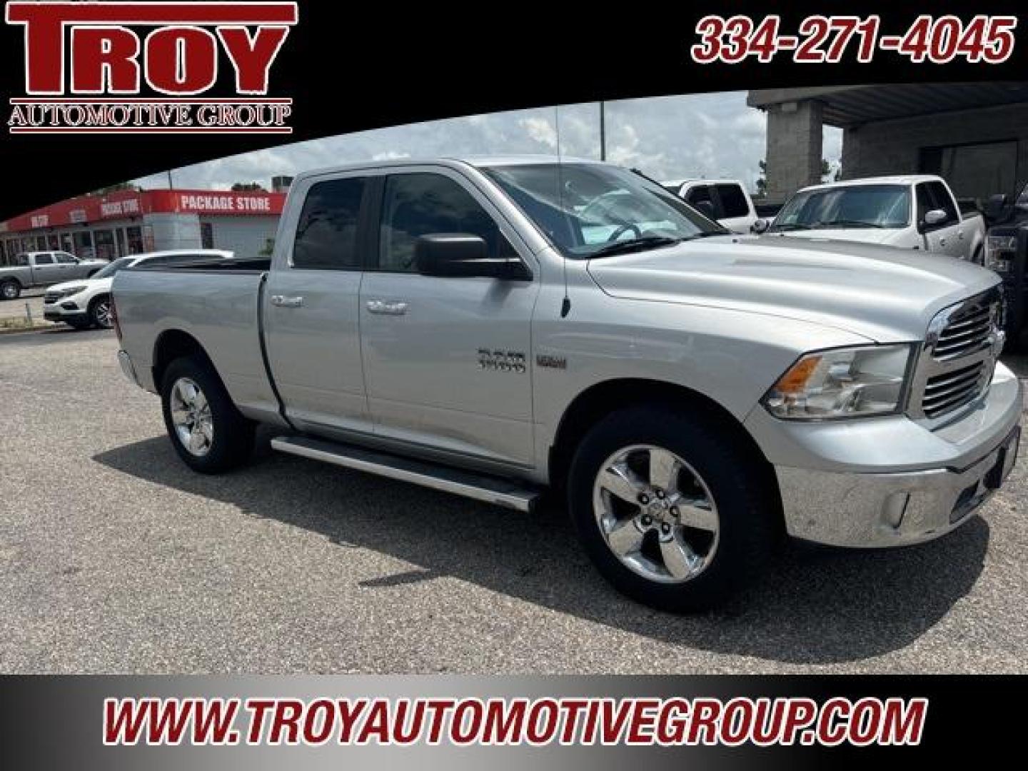 2015 Bright Silver Metallic Clearcoat /Diesel Gray/Black Ram 1500 Big Horn (1C6RR7GT1FS) with an HEMI 5.7L V8 Multi Displacement VVT engine, Automatic transmission, located at 6812 Atlanta Hwy, Montgomery, AL, 36117, (334) 271-4045, 32.382118, -86.178673 - Recent Arrival!<br>Power Driver Seat!!<br>20 Wheels!!<br>Back Up Camera!!<br>Tow Package!!<br>Bright Silver Metallic Clearcoat 2015 Ram 1500 Big Horn 4WD HEMI 5.7L V8 Multi Displacement VVT 8-Speed Automatic<br><br>Financing Available---Top Value for Trades.<br><br>Odometer is 48500 miles below mark - Photo#7