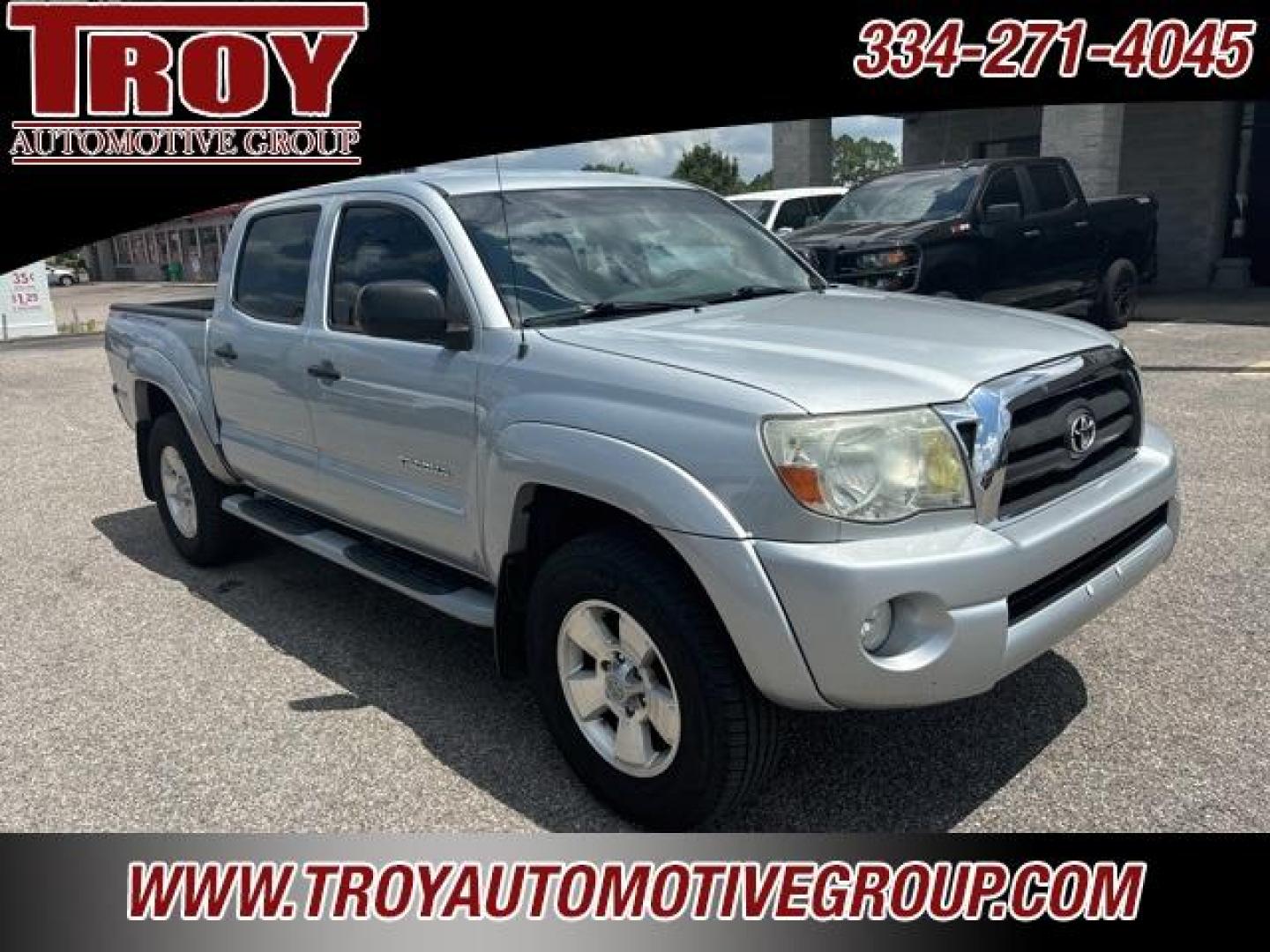 2008 Silver Streak Mica /Graphite Toyota Tacoma PreRunner (3TMJU62N78M) with an 4.0L V6 SMPI DOHC engine, Automatic transmission, located at 6812 Atlanta Hwy, Montgomery, AL, 36117, (334) 271-4045, 32.382118, -86.178673 - Silver Streak Mica 2008 Toyota Tacoma PreRunner RWD 4.0L V6 SMPI DOHC 5-Speed Automatic with Overdrive<br><br>Financing Available---Top Value for Trades.<br><br>Odometer is 97708 miles below market average!<br><br><br>Awards:<br> * 2008 KBB.com Brand Image Awards<br><br>Reviews:<br> * If youre loo - Photo#6