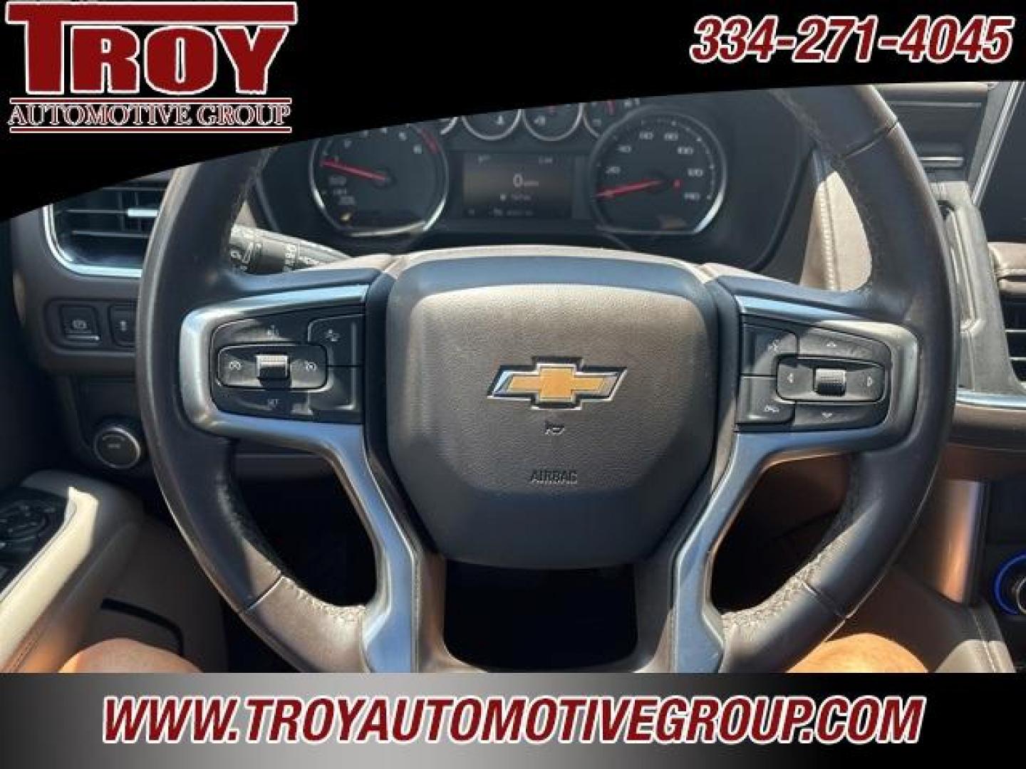 2021 Midnight Blue Metallic /Gideon/Very Dark Atmosphere Chevrolet Tahoe LS (1GNSCMKD0MR) with an EcoTec3 5.3L V8 engine, Automatic transmission, located at 6812 Atlanta Hwy, Montgomery, AL, 36117, (334) 271-4045, 32.382118, -86.178673 - 1-Owner!<br>Brand New 20 black wheel and tires <br>3rd Seat!!<br>20 Premium Wheels!!<br>Tow Package!!<br>Dual Power Front Seats!!<br>Back Up Camera!!<br>Remote Start!! - Photo#45