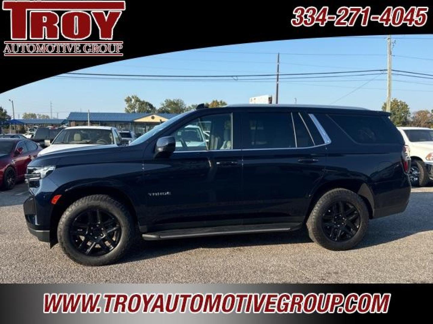 2021 Midnight Blue Metallic /Gideon/Very Dark Atmosphere Chevrolet Tahoe LS (1GNSCMKD0MR) with an EcoTec3 5.3L V8 engine, Automatic transmission, located at 6812 Atlanta Hwy, Montgomery, AL, 36117, (334) 271-4045, 32.382118, -86.178673 - 1-Owner!<br>Brand New 20 black wheel and tires <br>3rd Seat!!<br>20 Premium Wheels!!<br>Tow Package!!<br>Dual Power Front Seats!!<br>Back Up Camera!!<br>Remote Start!! - Photo#61