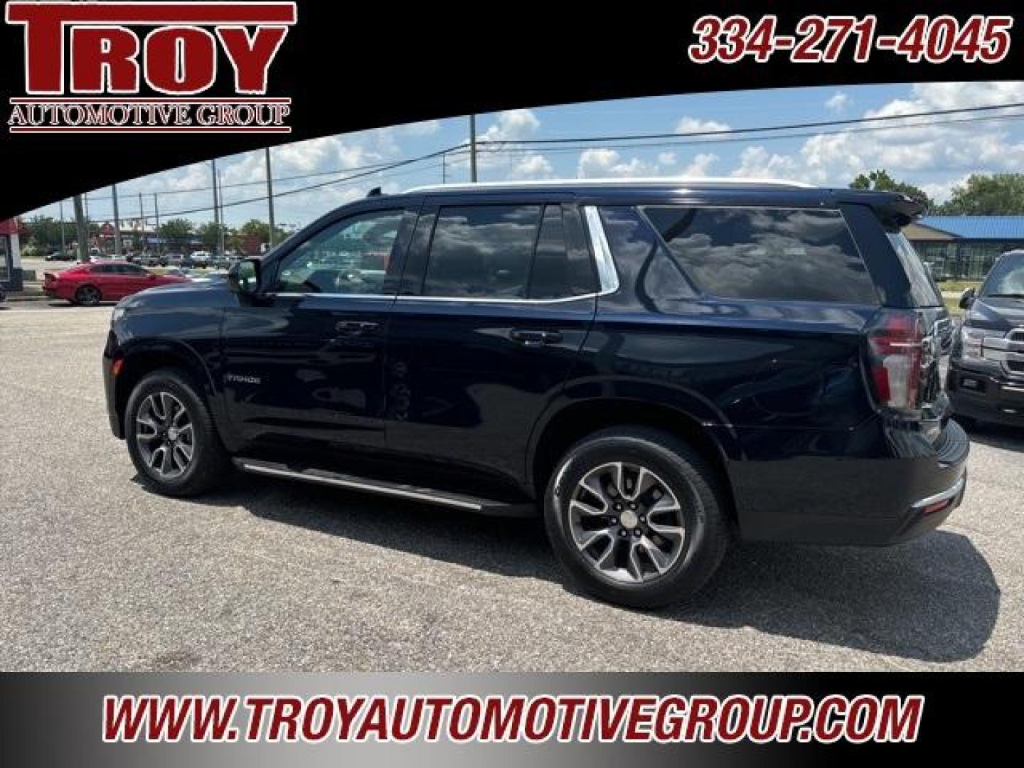 2021 Midnight Blue Metallic /Gideon/Very Dark Atmosphere Chevrolet Tahoe LS (1GNSCMKD0MR) with an EcoTec3 5.3L V8 engine, Automatic transmission, located at 6812 Atlanta Hwy, Montgomery, AL, 36117, (334) 271-4045, 32.382118, -86.178673 - 1-Owner!<br>Brand New 20 black wheel and tires <br>3rd Seat!!<br>20 Premium Wheels!!<br>Tow Package!!<br>Dual Power Front Seats!!<br>Back Up Camera!!<br>Remote Start!! - Photo#7