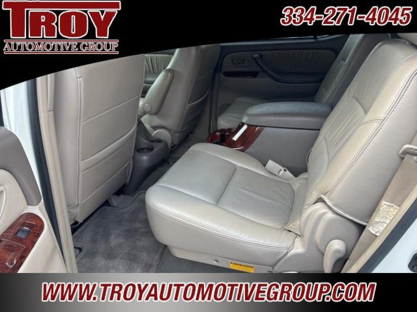 2006 Arctic Frost Pearl /Taupe Toyota Sequoia Limited (5TDZT38A06S) with an 4.7L V8 SMPI DOHC engine, Automatic transmission, located at 6812 Atlanta Hwy, Montgomery, AL, 36117, (334) 271-4045, 32.382118, -86.178673 - Photo#42