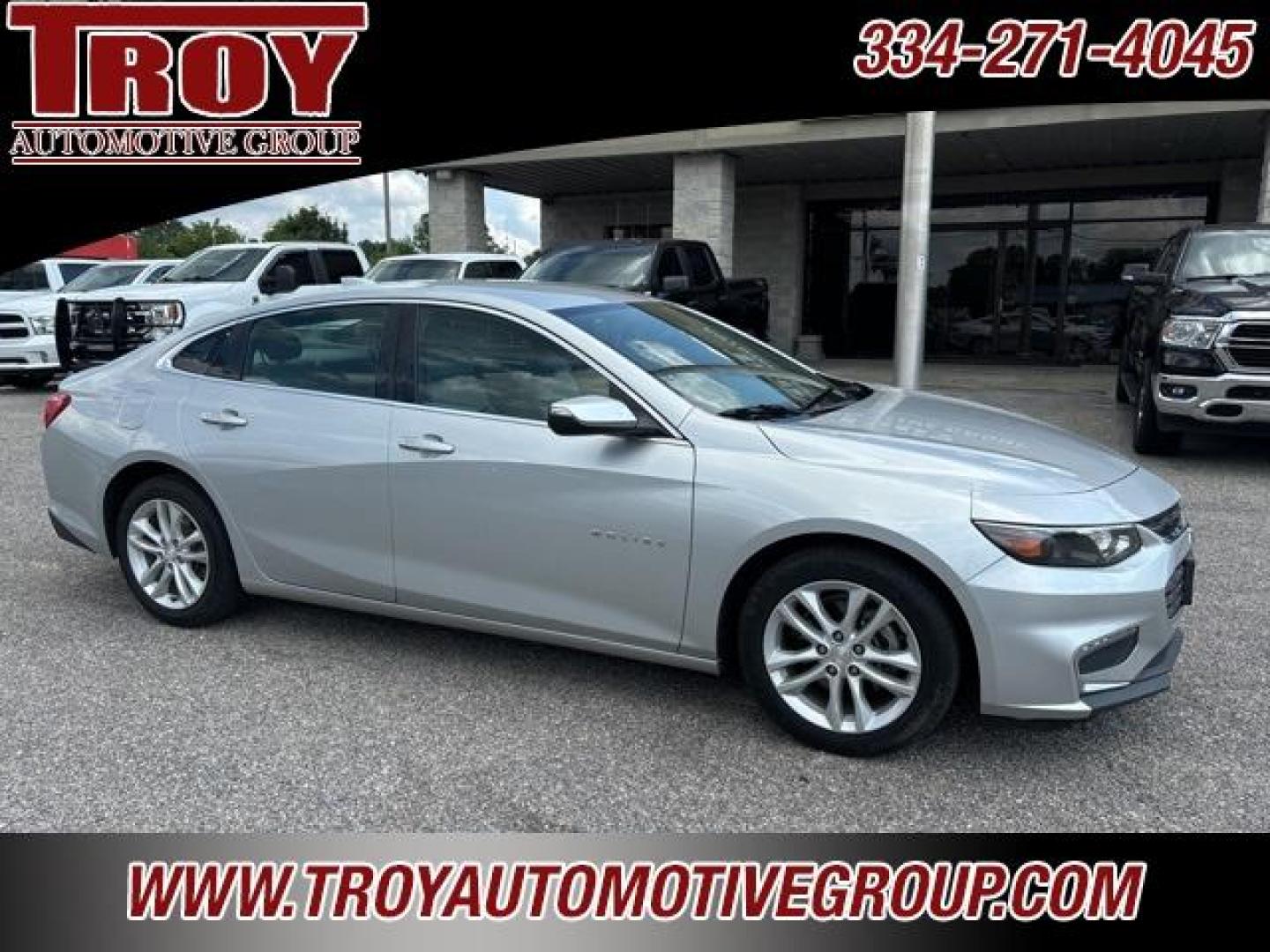 2017 Silver Ice Metallic /Dark Atmosphere/Medium Ash Gray Chevrolet Malibu LT (1G1ZE5ST2HF) with an 1.5L DOHC engine, Automatic transmission, located at 6812 Atlanta Hwy, Montgomery, AL, 36117, (334) 271-4045, 32.382118, -86.178673 - Photo#6