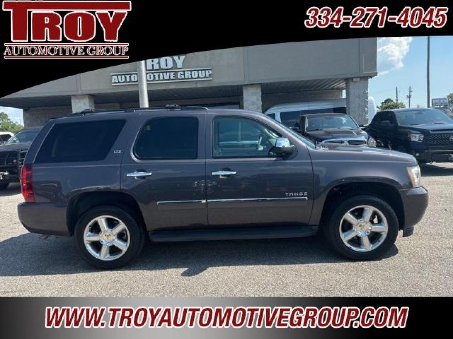 2011 Taupe Gray Metallic /Light Titanium/Dark Titanium Chevrolet Tahoe LTZ (1GNSCCE01BR) with an Vortec 5.3L V8 SFI Flex Fuel Iron Block engine, Automatic transmission, located at 6812 Atlanta Hwy, Montgomery, AL, 36117, (334) 271-4045, 32.382118, -86.178673 - Power Sunroof!!<br>TV/DVD!!<br>Rear Bucket Seats!!<br>Navigation!!<br>Tow Package!! - Photo#9