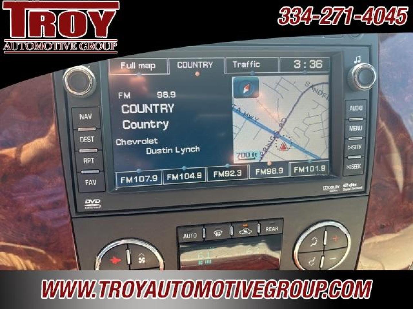 2011 Taupe Gray Metallic /Light Titanium/Dark Titanium Chevrolet Tahoe LTZ (1GNSCCE01BR) with an Vortec 5.3L V8 SFI Flex Fuel Iron Block engine, Automatic transmission, located at 6812 Atlanta Hwy, Montgomery, AL, 36117, (334) 271-4045, 32.382118, -86.178673 - Power Sunroof!!<br>TV/DVD!!<br>Rear Bucket Seats!!<br>Navigation!!<br>Tow Package!! - Photo#57