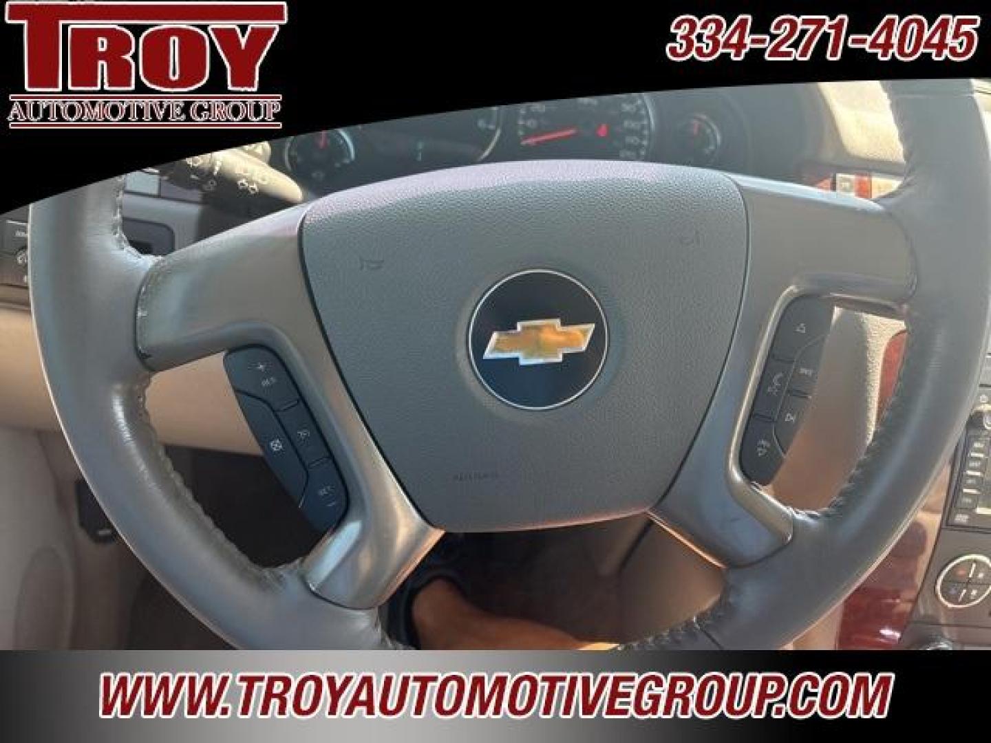 2011 Taupe Gray Metallic /Light Titanium/Dark Titanium Chevrolet Tahoe LTZ (1GNSCCE01BR) with an Vortec 5.3L V8 SFI Flex Fuel Iron Block engine, Automatic transmission, located at 6812 Atlanta Hwy, Montgomery, AL, 36117, (334) 271-4045, 32.382118, -86.178673 - Power Sunroof!!<br>TV/DVD!!<br>Rear Bucket Seats!!<br>Navigation!!<br>Tow Package!! - Photo#64