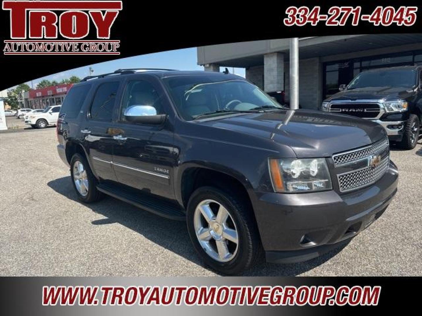 2011 Taupe Gray Metallic /Light Titanium/Dark Titanium Chevrolet Tahoe LTZ (1GNSCCE01BR) with an Vortec 5.3L V8 SFI Flex Fuel Iron Block engine, Automatic transmission, located at 6812 Atlanta Hwy, Montgomery, AL, 36117, (334) 271-4045, 32.382118, -86.178673 - Power Sunroof!!<br>TV/DVD!!<br>Rear Bucket Seats!!<br>Navigation!!<br>Tow Package!! - Photo#7