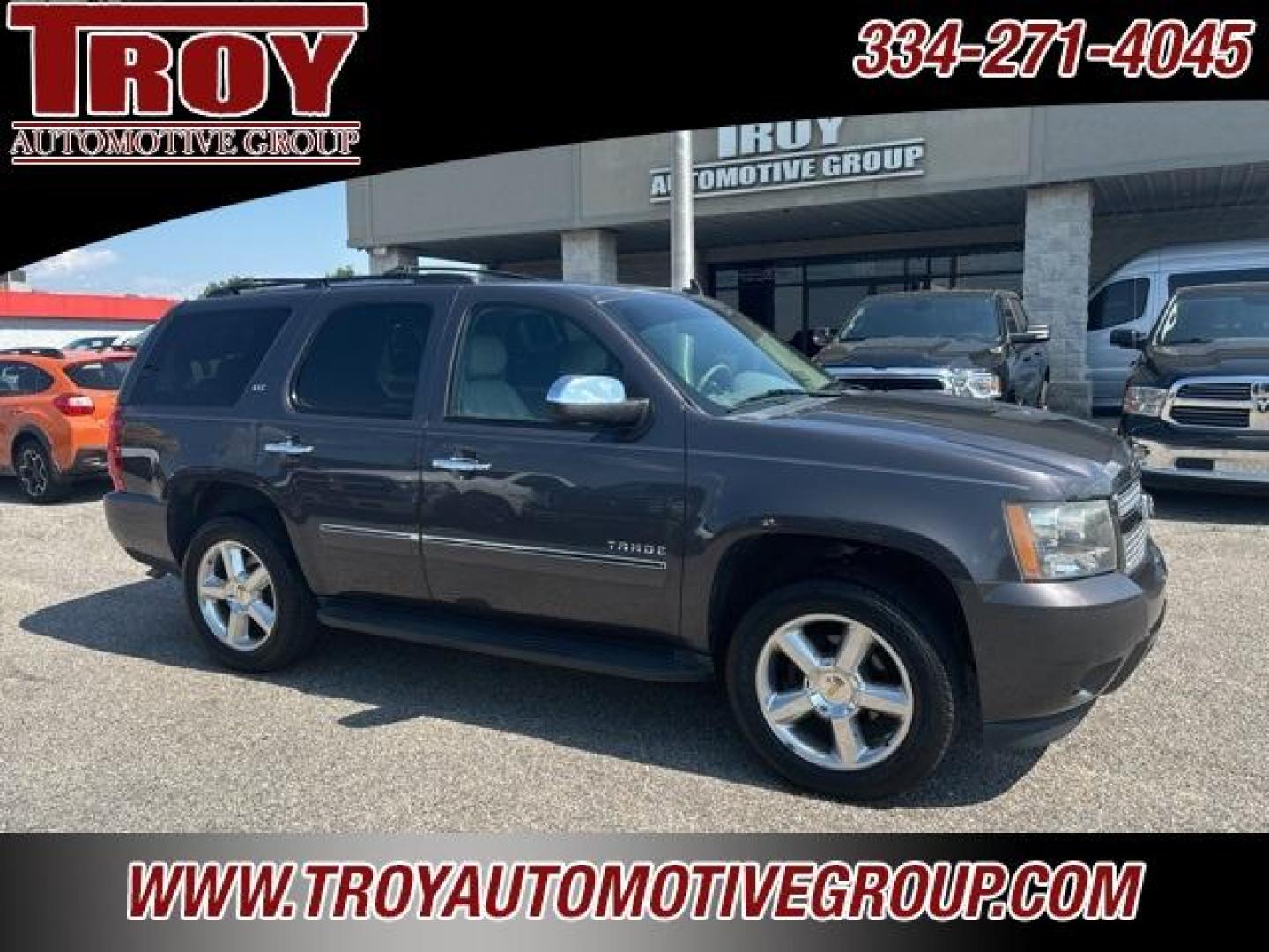 2011 Taupe Gray Metallic /Light Titanium/Dark Titanium Chevrolet Tahoe LTZ (1GNSCCE01BR) with an Vortec 5.3L V8 SFI Flex Fuel Iron Block engine, Automatic transmission, located at 6812 Atlanta Hwy, Montgomery, AL, 36117, (334) 271-4045, 32.382118, -86.178673 - Power Sunroof!!<br>TV/DVD!!<br>Rear Bucket Seats!!<br>Navigation!!<br>Tow Package!! - Photo#8