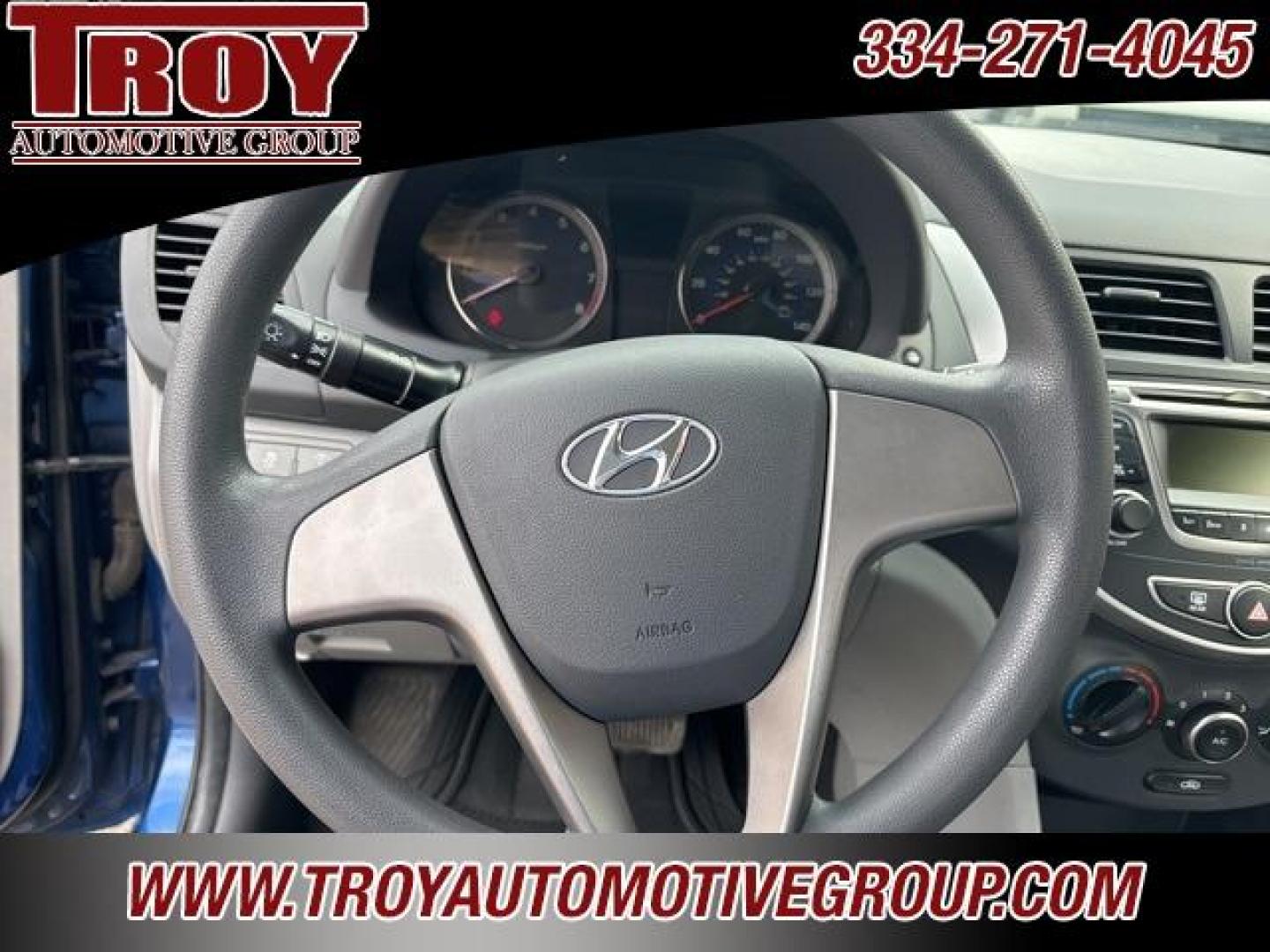 2017 Pacific Blue Pearl /Gray Hyundai Accent SE (KMHCT4AE5HU) with an 1.6L I4 engine, Automatic transmission, located at 6812 Atlanta Hwy, Montgomery, AL, 36117, (334) 271-4045, 32.382118, -86.178673 - Photo#21