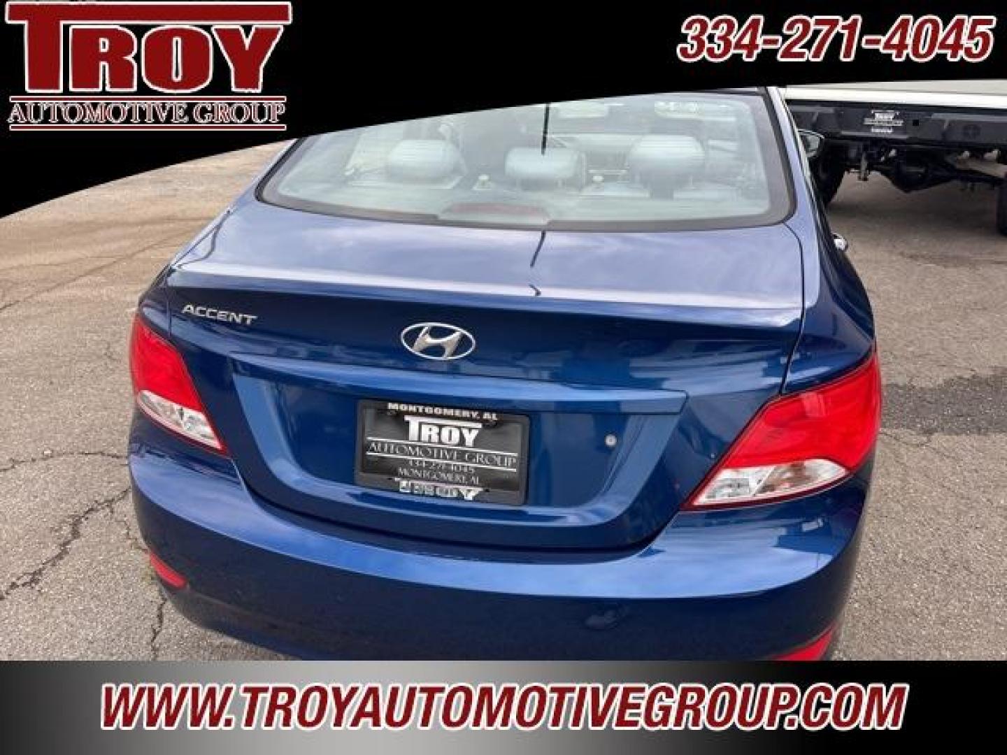 2017 Pacific Blue Pearl /Gray Hyundai Accent SE (KMHCT4AE5HU) with an 1.6L I4 engine, Automatic transmission, located at 6812 Atlanta Hwy, Montgomery, AL, 36117, (334) 271-4045, 32.382118, -86.178673 - Photo#7