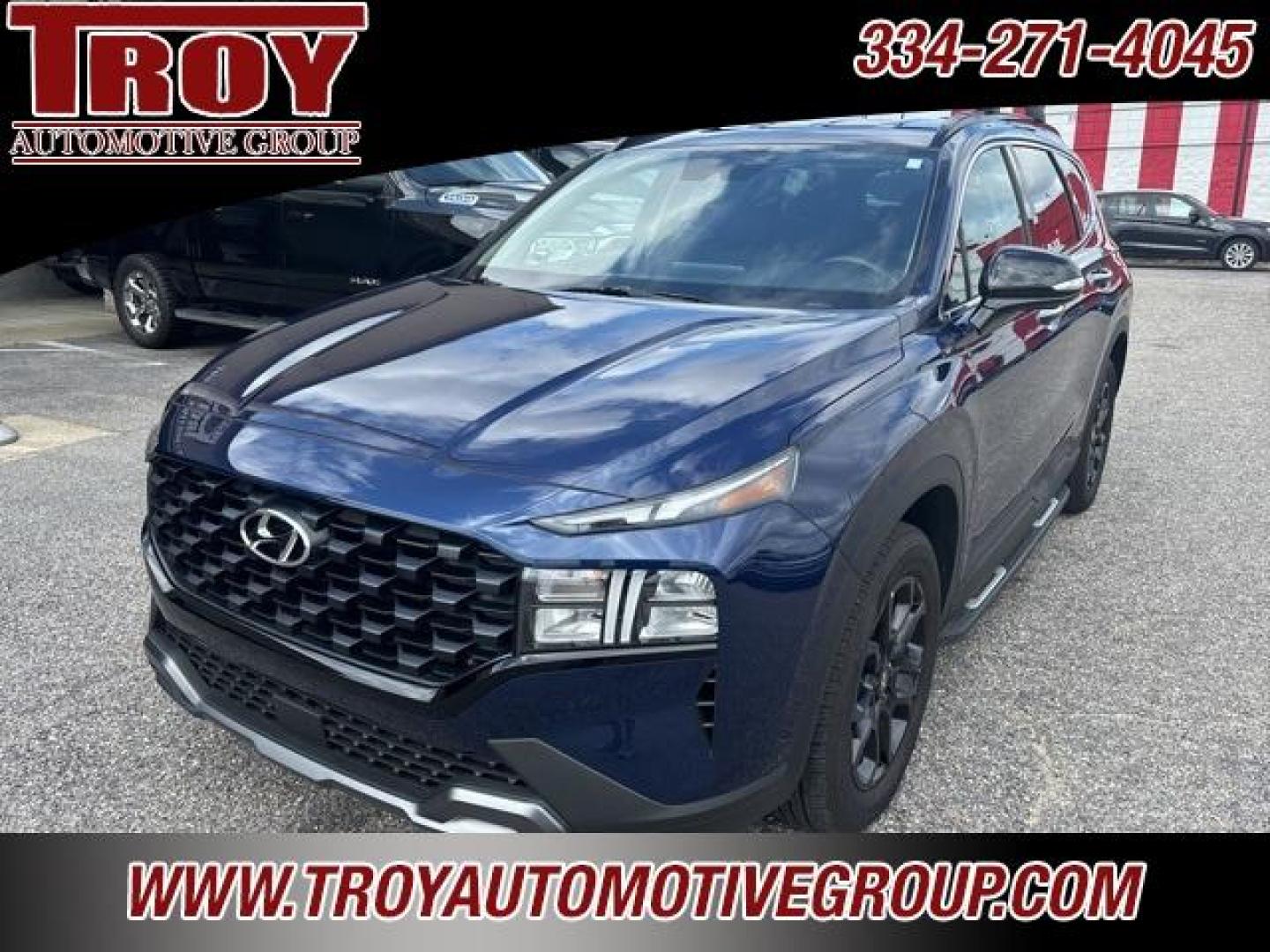 2023 Stormy Sea /Black Hyundai Santa Fe XRT (5NMS64AJ7PH) with an 2.5L I4 engine, Automatic transmission, located at 6812 Atlanta Hwy, Montgomery, AL, 36117, (334) 271-4045, 32.382118, -86.178673 - Recent Arrival!<br>1-Owner!! No Accidents!!<br>2-Keys!! Luggage Rack w/ Cross Bars!!<br>Running Bds!! Heated Seats!! <br>Navigation!! Blind Spot Monitors!!<br><br><br><br>Stormy Sea 2023 Hyundai Santa Fe XRT FWD 2.5L I4 8-Speed Automatic with SHIFTRONIC<br><br>Financing Available---Top Value for Tra - Photo#3