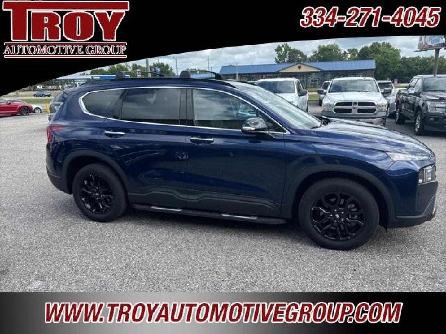 2023 Stormy Sea /Black Hyundai Santa Fe XRT (5NMS64AJ7PH) with an 2.5L I4 engine, Automatic transmission, located at 6812 Atlanta Hwy, Montgomery, AL, 36117, (334) 271-4045, 32.382118, -86.178673 - Recent Arrival!<br>1-Owner!! No Accidents!!<br>2-Keys!! Luggage Rack w/ Cross Bars!!<br>Running Bds!! Heated Seats!! <br>Navigation!! Blind Spot Monitors!!<br><br><br><br>Stormy Sea 2023 Hyundai Santa Fe XRT FWD 2.5L I4 8-Speed Automatic with SHIFTRONIC<br><br>Financing Available---Top Value for Tra - Photo#7