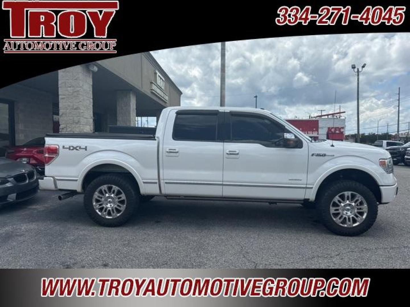 2014 White Platinum Metallic Tri-Coat /Black Ford F-150 (1FTFW1ET0EF) with an 3.5L V6 engine, Automatic transmission, located at 6812 Atlanta Hwy, Montgomery, AL, 36117, (334) 271-4045, 32.382118, -86.178673 - Platinum Package!! - Photo#2