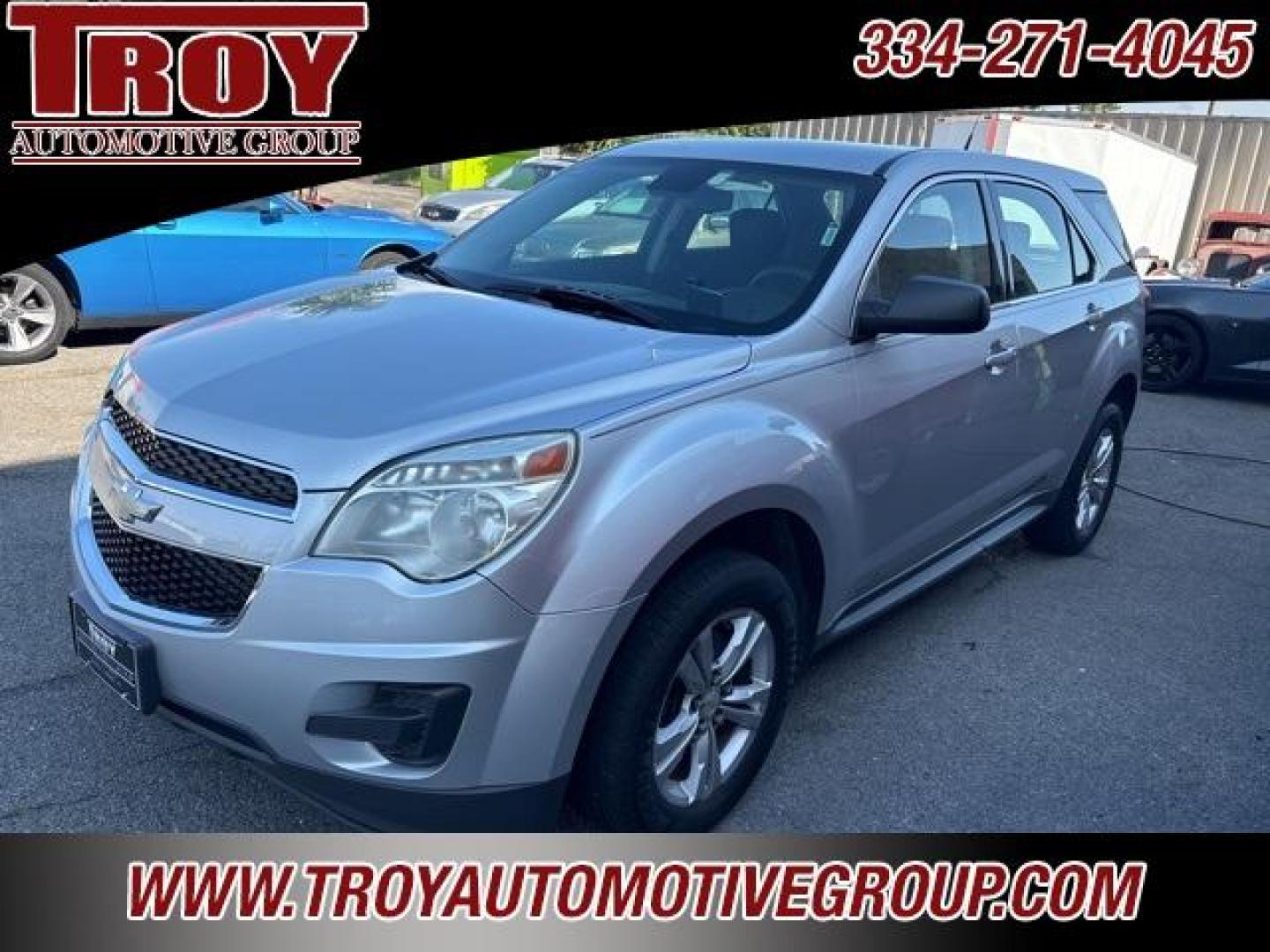 2012 Silver Ice Metallic /Jet Black Chevrolet Equinox LS (2GNALBEK0C1) with an 2.4L 4-Cylinder SIDI DOHC engine, Automatic transmission, located at 6812 Atlanta Hwy, Montgomery, AL, 36117, (334) 271-4045, 32.382118, -86.178673 - Silver Ice Metallic 2012 Chevrolet Equinox LS FWD 2.4L 4-Cylinder SIDI DOHC 6-Speed Automatic with Overdrive<br><br>Financing Available---Top Value for Trades.<br><br>22/32 City/Highway MPG<br><br><br>Awards:<br> * 2012 IIHS Top Safety Pick<br><br>Reviews:<br> * If you like the idea of driving a s - Photo#9