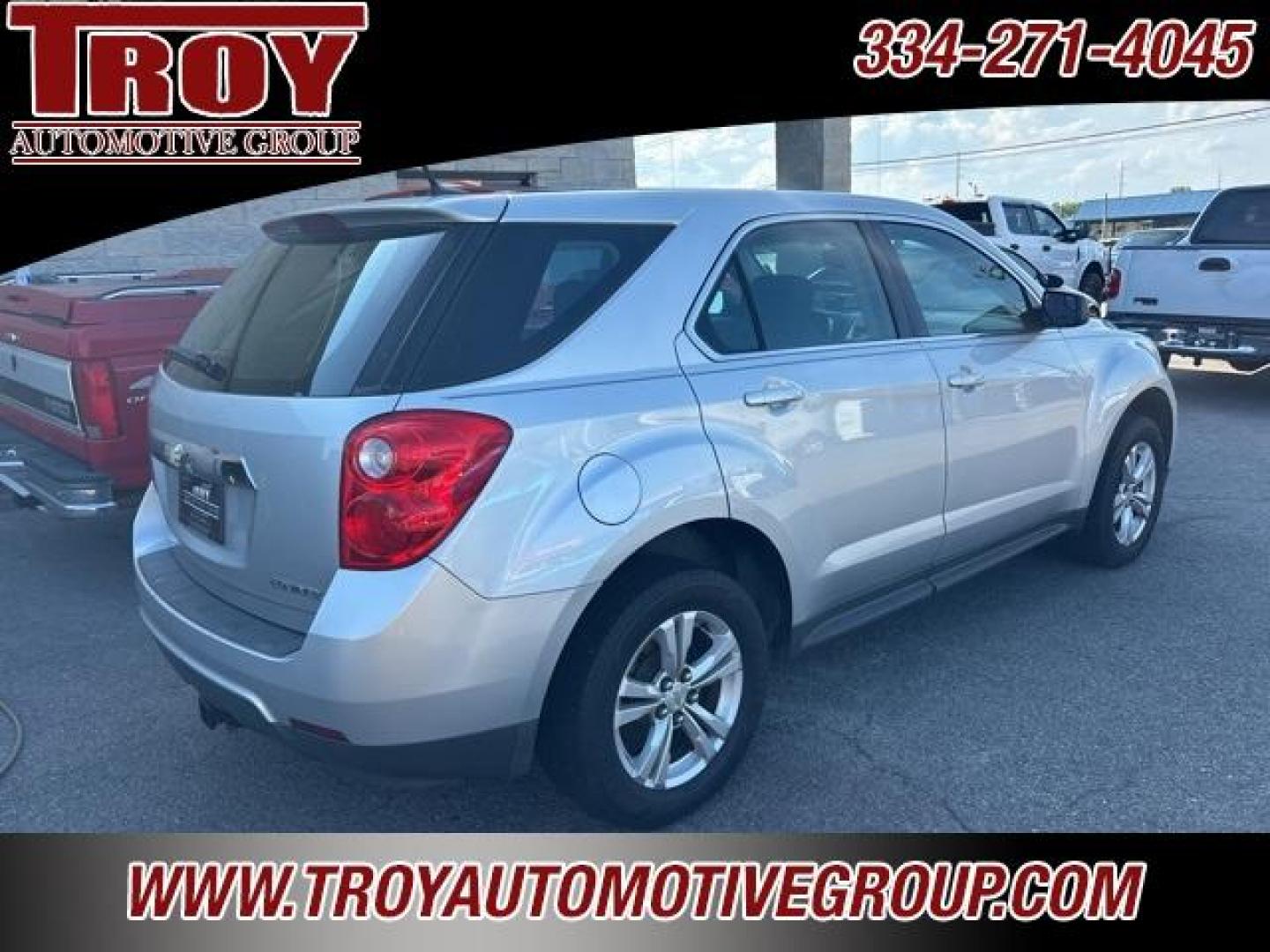 2012 Silver Ice Metallic /Jet Black Chevrolet Equinox LS (2GNALBEK0C1) with an 2.4L 4-Cylinder SIDI DOHC engine, Automatic transmission, located at 6812 Atlanta Hwy, Montgomery, AL, 36117, (334) 271-4045, 32.382118, -86.178673 - Silver Ice Metallic 2012 Chevrolet Equinox LS FWD 2.4L 4-Cylinder SIDI DOHC 6-Speed Automatic with Overdrive<br><br>Financing Available---Top Value for Trades.<br><br>22/32 City/Highway MPG<br><br><br>Awards:<br> * 2012 IIHS Top Safety Pick<br><br>Reviews:<br> * If you like the idea of driving a s - Photo#3