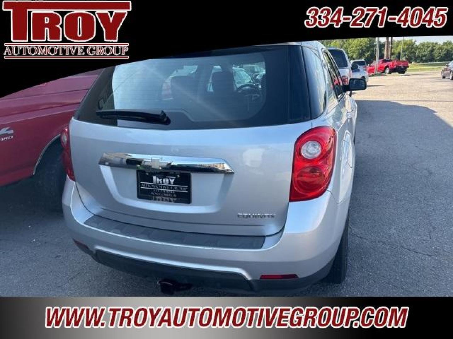 2012 Silver Ice Metallic /Jet Black Chevrolet Equinox LS (2GNALBEK0C1) with an 2.4L 4-Cylinder SIDI DOHC engine, Automatic transmission, located at 6812 Atlanta Hwy, Montgomery, AL, 36117, (334) 271-4045, 32.382118, -86.178673 - Photo#4