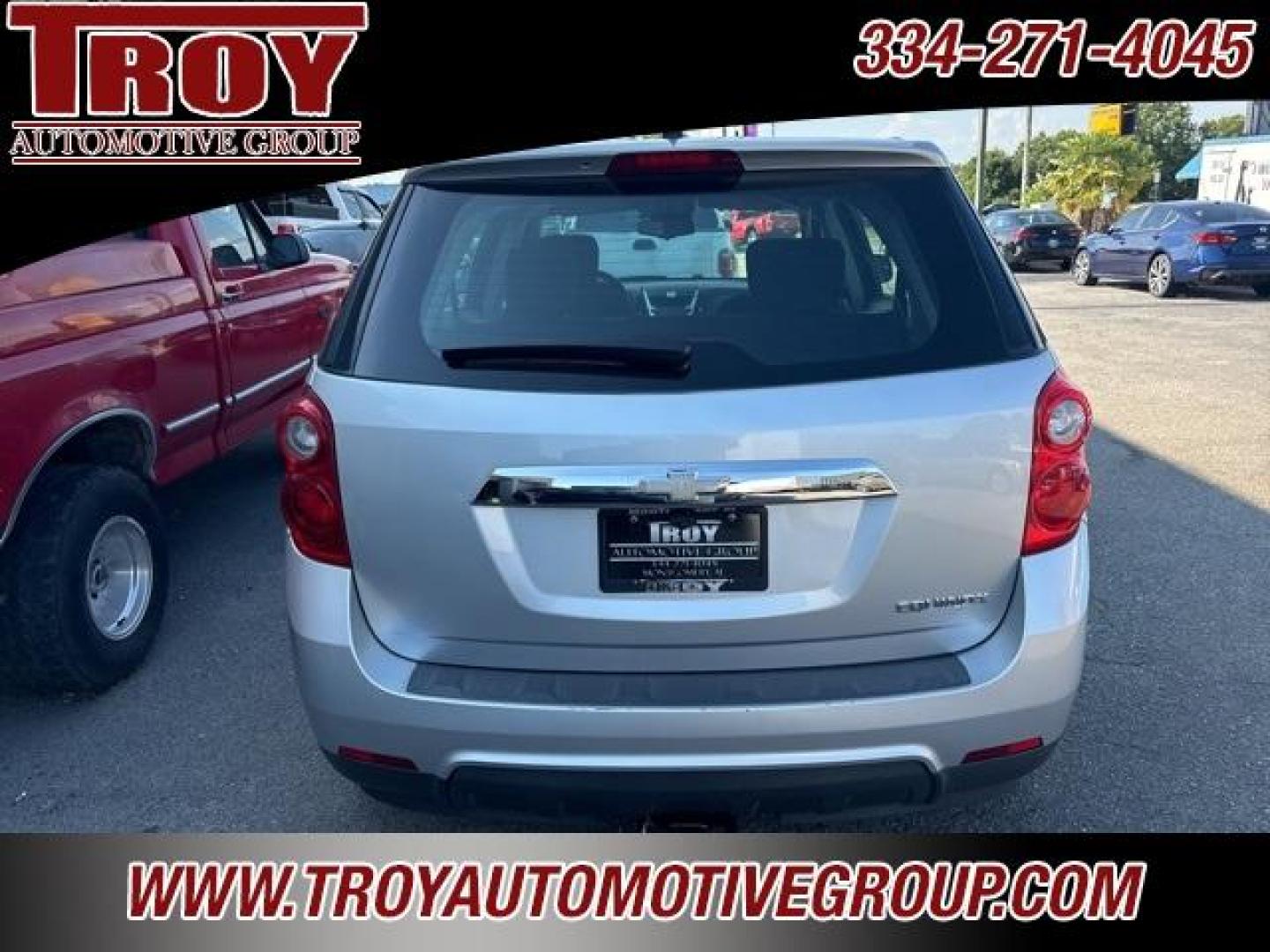 2012 Silver Ice Metallic /Jet Black Chevrolet Equinox LS (2GNALBEK0C1) with an 2.4L 4-Cylinder SIDI DOHC engine, Automatic transmission, located at 6812 Atlanta Hwy, Montgomery, AL, 36117, (334) 271-4045, 32.382118, -86.178673 - Silver Ice Metallic 2012 Chevrolet Equinox LS FWD 2.4L 4-Cylinder SIDI DOHC 6-Speed Automatic with Overdrive<br><br>Financing Available---Top Value for Trades.<br><br>22/32 City/Highway MPG<br><br><br>Awards:<br> * 2012 IIHS Top Safety Pick<br><br>Reviews:<br> * If you like the idea of driving a s - Photo#5