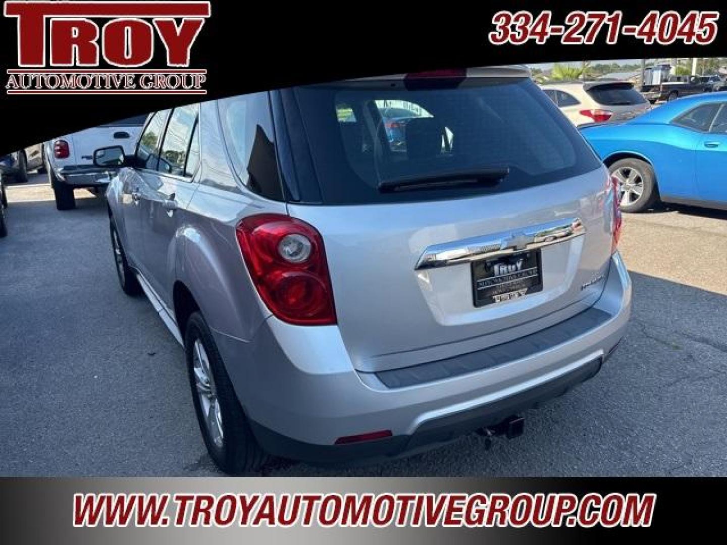 2012 Silver Ice Metallic /Jet Black Chevrolet Equinox LS (2GNALBEK0C1) with an 2.4L 4-Cylinder SIDI DOHC engine, Automatic transmission, located at 6812 Atlanta Hwy, Montgomery, AL, 36117, (334) 271-4045, 32.382118, -86.178673 - Photo#6