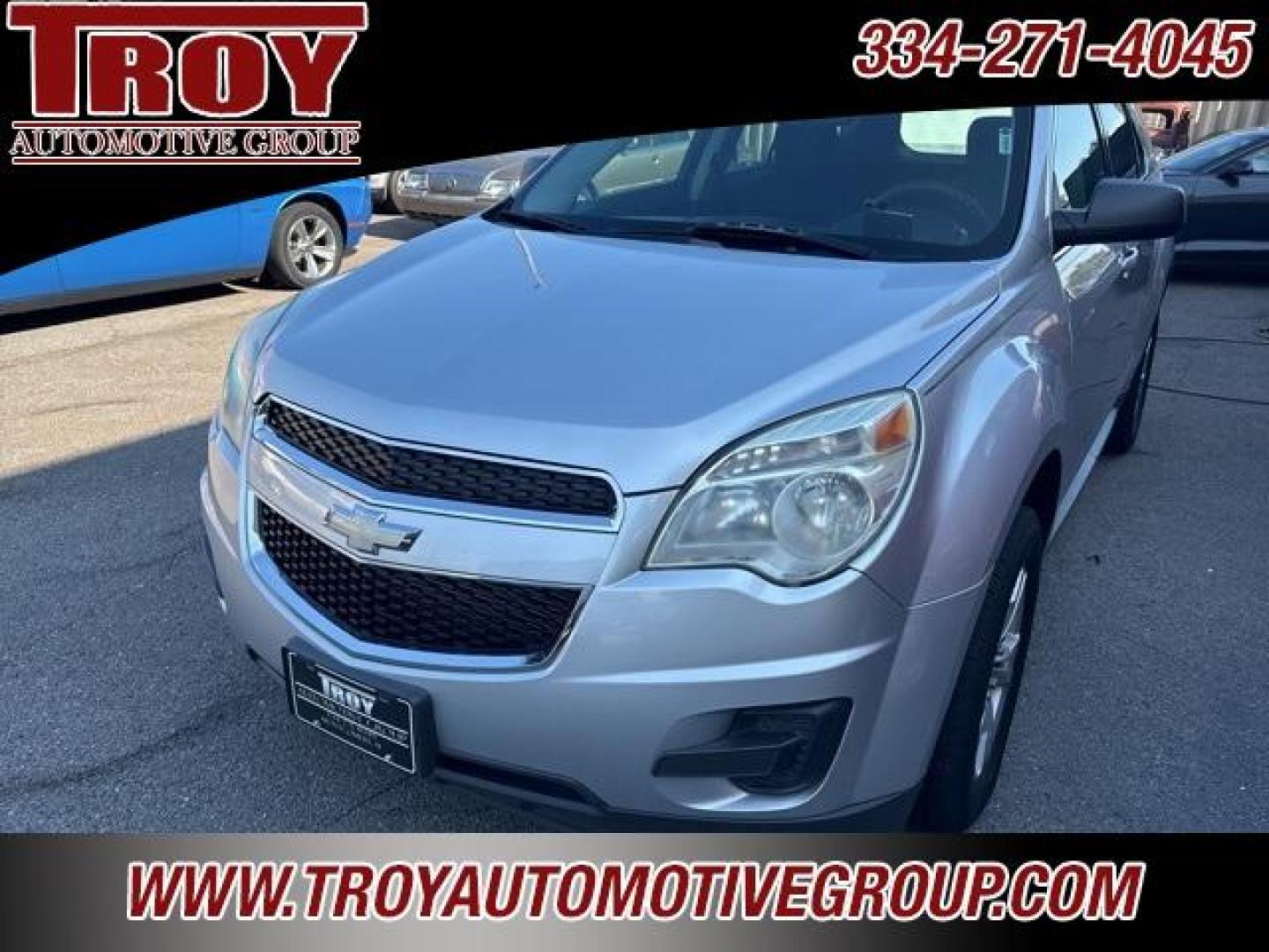 2012 Silver Ice Metallic /Jet Black Chevrolet Equinox LS (2GNALBEK0C1) with an 2.4L 4-Cylinder SIDI DOHC engine, Automatic transmission, located at 6812 Atlanta Hwy, Montgomery, AL, 36117, (334) 271-4045, 32.382118, -86.178673 - Silver Ice Metallic 2012 Chevrolet Equinox LS FWD 2.4L 4-Cylinder SIDI DOHC 6-Speed Automatic with Overdrive<br><br>Financing Available---Top Value for Trades.<br><br>22/32 City/Highway MPG<br><br><br>Awards:<br> * 2012 IIHS Top Safety Pick<br><br>Reviews:<br> * If you like the idea of driving a s - Photo#8