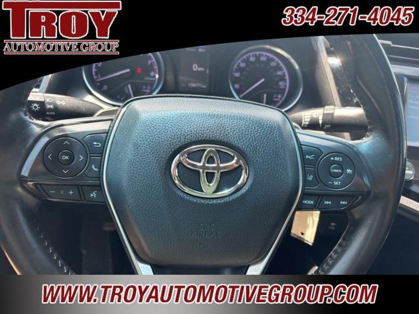 2018 Galactic Aqua Mica /Black Toyota Camry SE (4T1B11HK8JU) with an 2.5L I4 DOHC 16V engine, Automatic transmission, located at 6812 Atlanta Hwy, Montgomery, AL, 36117, (334) 271-4045, 32.382118, -86.178673 - SE with Black Leather<br> - Photo#39