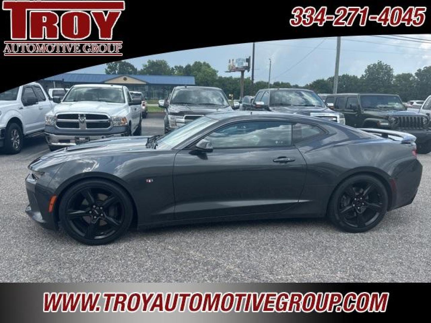 2016 Nightfall Gray Metallic /Jet Black Chevrolet Camaro SS (1G1FH1R77G0) with an 6.2L V8 engine, Automatic transmission, located at 6812 Atlanta Hwy, Montgomery, AL, 36117, (334) 271-4045, 32.382118, -86.178673 - Headers!!<br>Cammed!!<br>Exhaust!!<br> - Photo#1