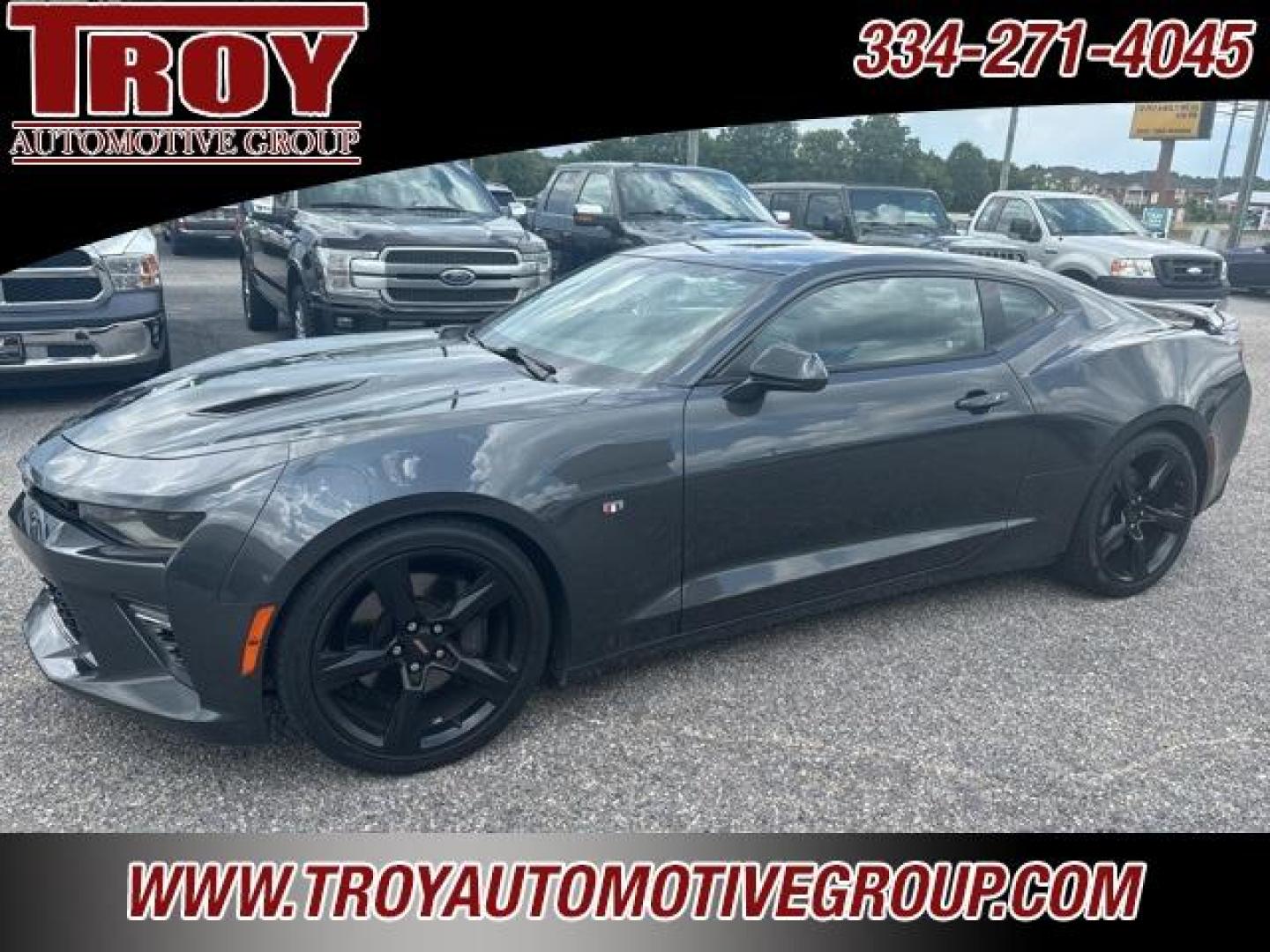 2016 Nightfall Gray Metallic /Jet Black Chevrolet Camaro SS (1G1FH1R77G0) with an 6.2L V8 engine, Automatic transmission, located at 6812 Atlanta Hwy, Montgomery, AL, 36117, (334) 271-4045, 32.382118, -86.178673 - Headers!!<br>Cammed!!<br>Exhaust!!<br> - Photo#2