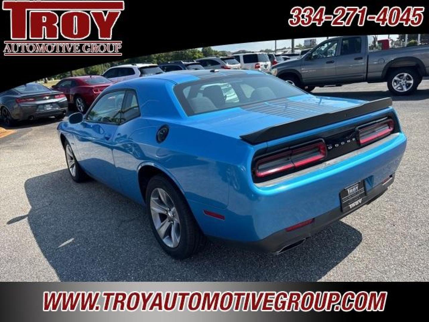 2016 B5 Blue Pearlcoat /Black Dodge Challenger R/T (2C3CDZBT3GH) with an HEMI 5.7L V8 Multi Displacement VVT engine, Automatic transmission, located at 6812 Atlanta Hwy, Montgomery, AL, 36117, (334) 271-4045, 32.382118, -86.178673 - New Tires!!<br> - Photo#6