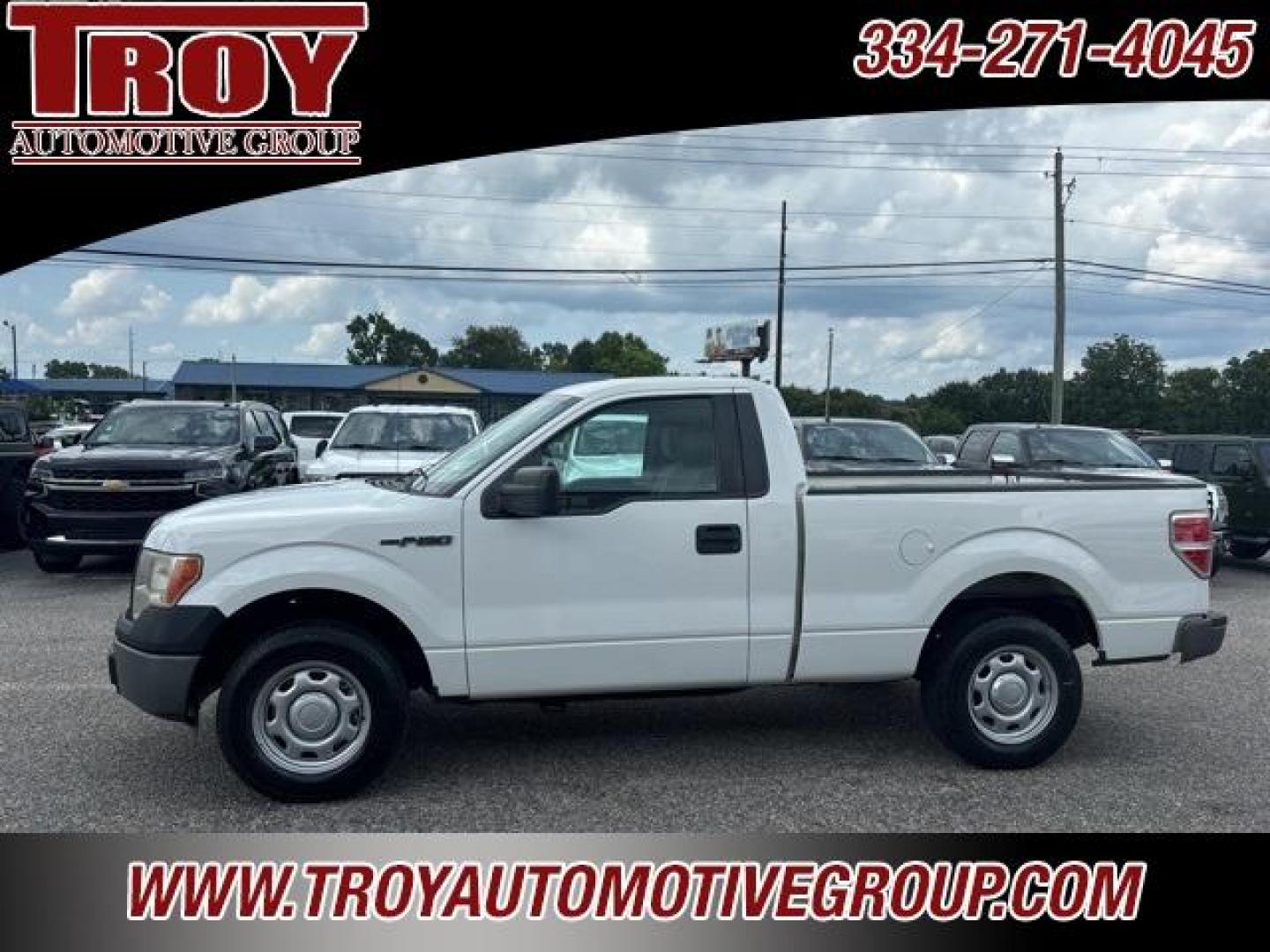 2014 Oxford White /Steel Gray Ford F-150 (1FTMF1CM8EF) with an 3.7L V6 FFV engine, Automatic transmission, located at 6812 Atlanta Hwy, Montgomery, AL, 36117, (334) 271-4045, 32.382118, -86.178673 - 1-Owner!! - Photo#0