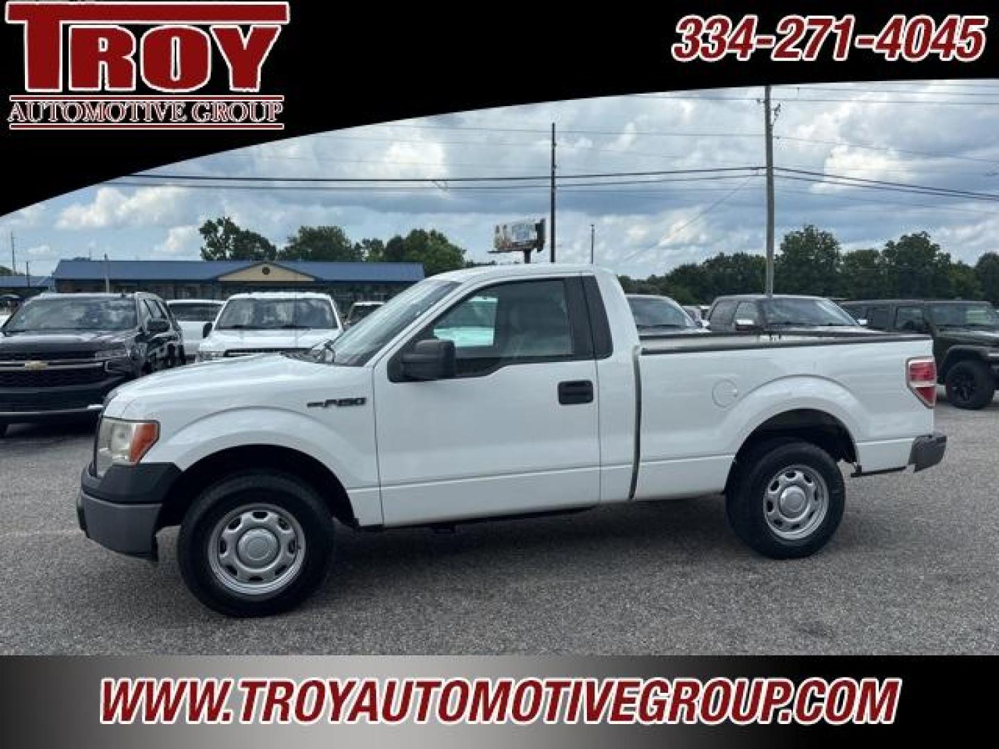 2014 Oxford White /Steel Gray Ford F-150 (1FTMF1CM8EF) with an 3.7L V6 FFV engine, Automatic transmission, located at 6812 Atlanta Hwy, Montgomery, AL, 36117, (334) 271-4045, 32.382118, -86.178673 - 1-Owner!! - Photo#1