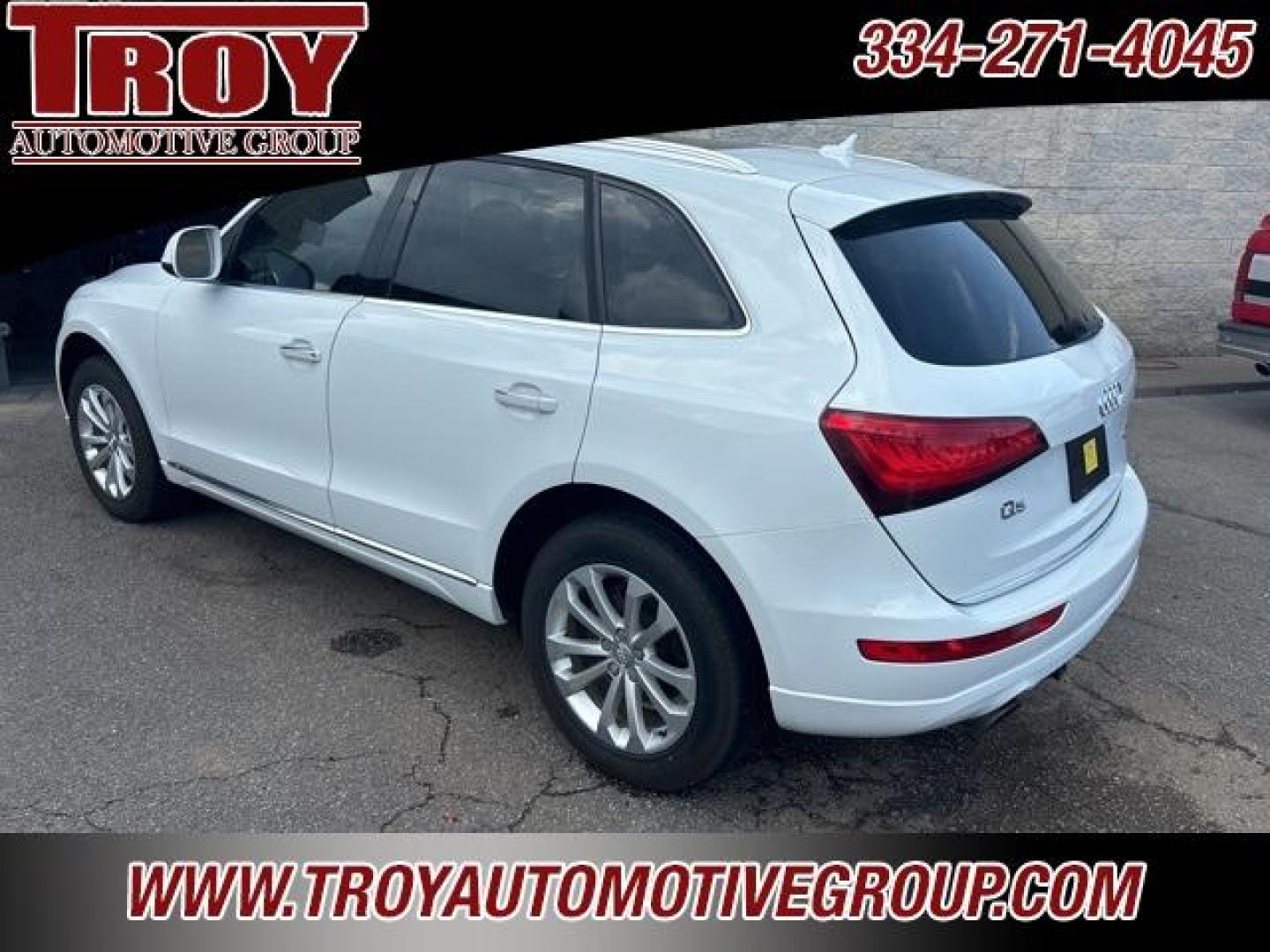 2015 Glacier White Metallic /Pistachio Beige Audi Q5 2.0T Premium Plus (WA1CFAFP4FA) with an 2.0L 4-Cylinder TFSI engine, Automatic transmission, located at 6812 Atlanta Hwy, Montgomery, AL, 36117, (334) 271-4045, 32.382118, -86.178673 - Recent Arrival!<br><br>Glacier White Metallic 2015 Audi Q5 2.0T Premium Plus quattro quattro 2.0L 4-Cylinder TFSI 8-Speed Automatic with Tiptronic<br><br>Financing Available---Top Value for Trades.<br><br>20/28 City/Highway MPG<br><br><br>Awards:<br> * 2015 IIHS Top Safety Pick+ * 2015 KBB.com 10 - Photo#3