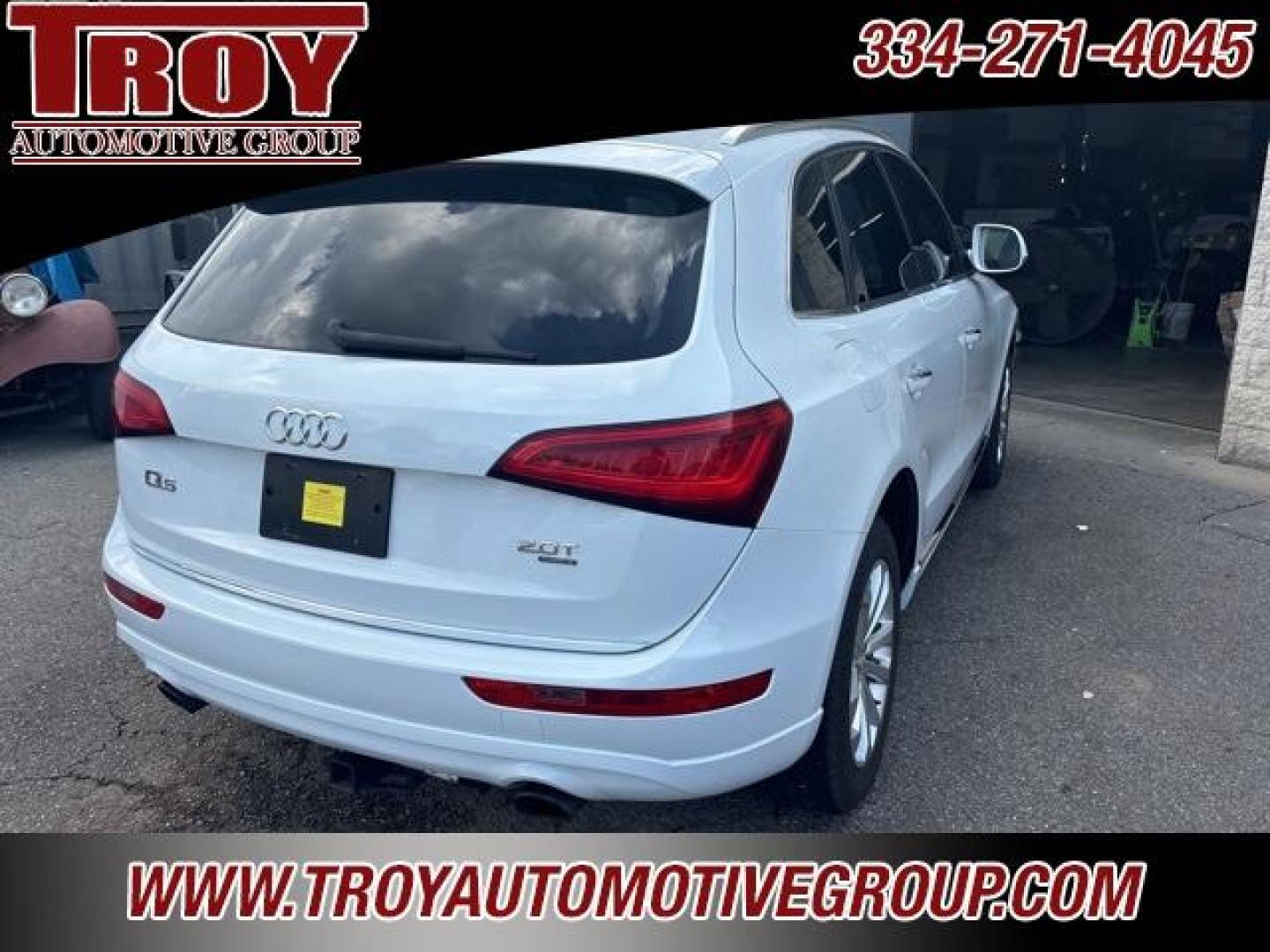 2015 Glacier White Metallic /Pistachio Beige Audi Q5 2.0T Premium Plus (WA1CFAFP4FA) with an 2.0L 4-Cylinder TFSI engine, Automatic transmission, located at 6812 Atlanta Hwy, Montgomery, AL, 36117, (334) 271-4045, 32.382118, -86.178673 - Recent Arrival!<br><br>Glacier White Metallic 2015 Audi Q5 2.0T Premium Plus quattro quattro 2.0L 4-Cylinder TFSI 8-Speed Automatic with Tiptronic<br><br>Financing Available---Top Value for Trades.<br><br>20/28 City/Highway MPG<br><br><br>Awards:<br> * 2015 IIHS Top Safety Pick+ * 2015 KBB.com 10 - Photo#5