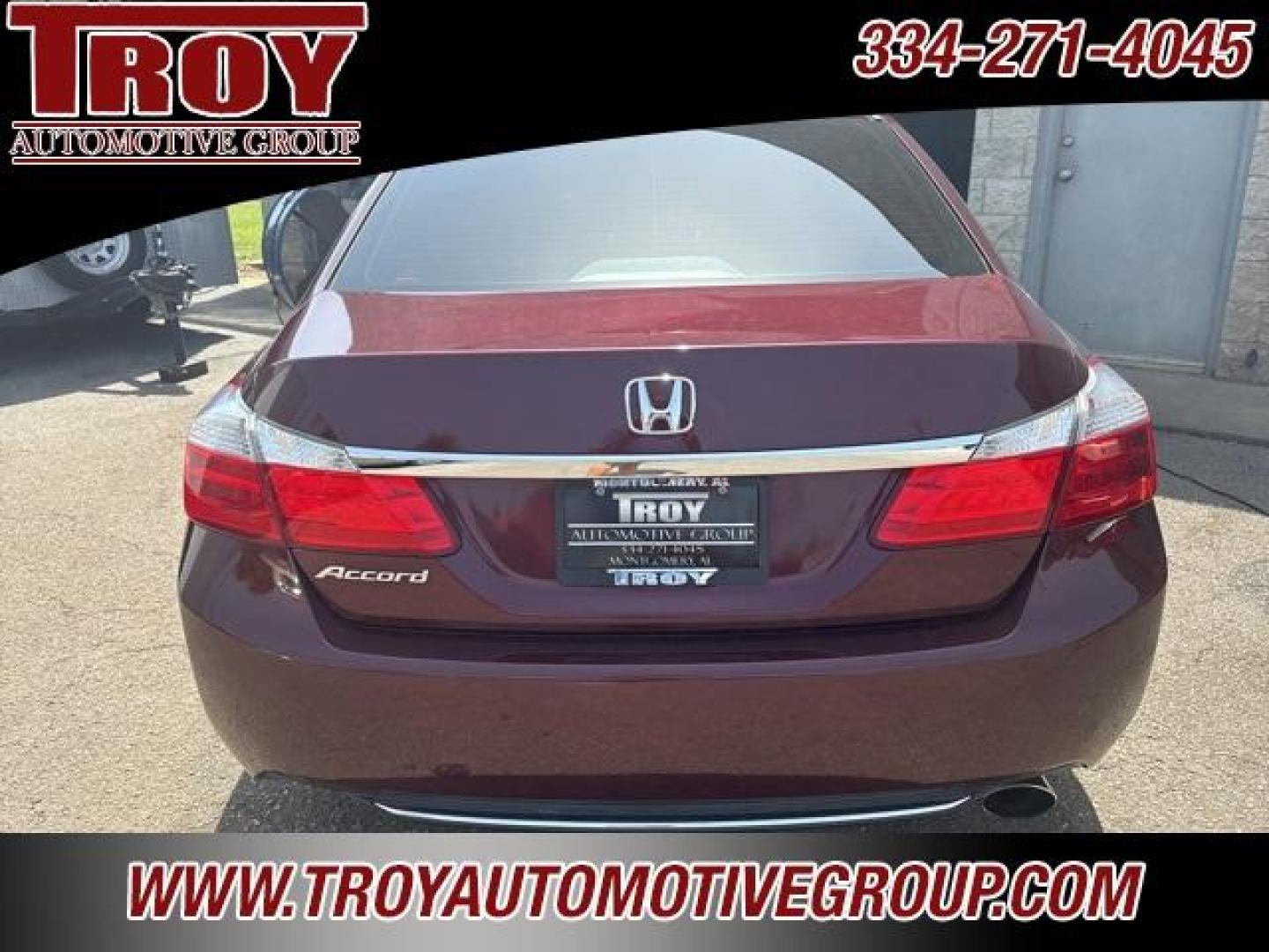 2014 Basque Red Pearl II /Parchment Honda Accord EX-L (1HGCR2F81EA) with an 2.4L I4 DOHC i-VTEC 16V engine, CVT transmission, located at 6812 Atlanta Hwy, Montgomery, AL, 36117, (334) 271-4045, 32.382118, -86.178673 - San Marino Red 2014 Honda Accord EX-L FWD 2.4L I4 DOHC i-VTEC 16V CVT<br><br>Financing Available---Top Value for Trades.<br><br>27/36 City/Highway MPG<br><br><br>Awards:<br> * Green Car Journal 2014 Green Car of the Year * 2014 KBB.com Brand Image Awards<br>Kelley Blue Book Brand Image Awards are - Photo#9