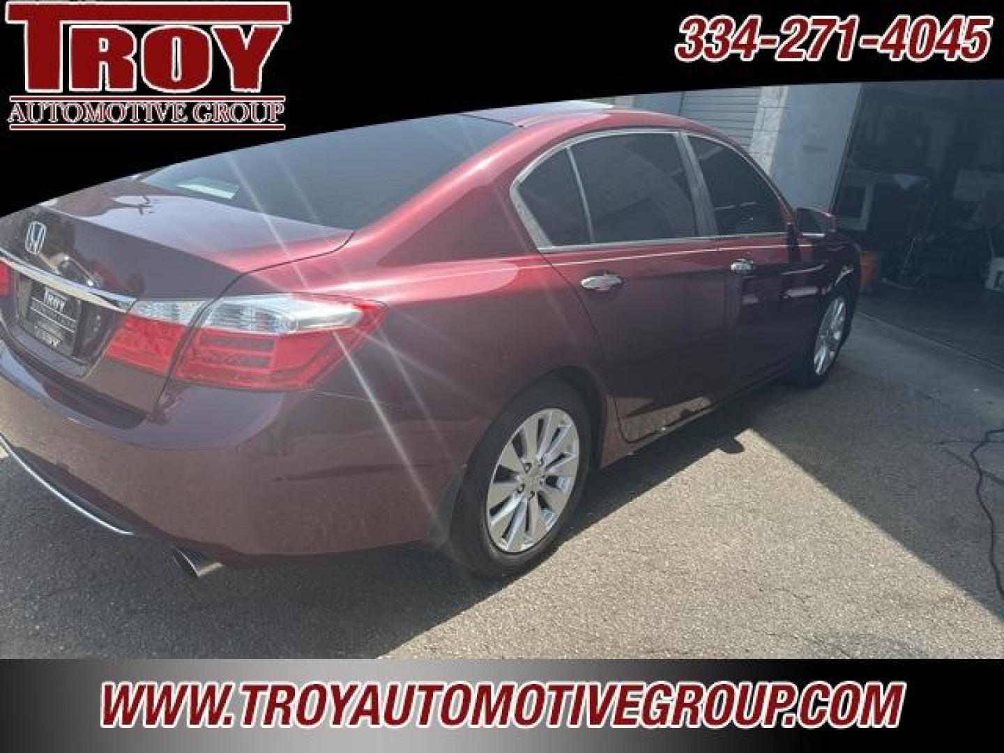 2014 Basque Red Pearl II /Parchment Honda Accord EX-L (1HGCR2F81EA) with an 2.4L I4 DOHC i-VTEC 16V engine, CVT transmission, located at 6812 Atlanta Hwy, Montgomery, AL, 36117, (334) 271-4045, 32.382118, -86.178673 - San Marino Red 2014 Honda Accord EX-L FWD 2.4L I4 DOHC i-VTEC 16V CVT<br><br>Financing Available---Top Value for Trades.<br><br>27/36 City/Highway MPG<br><br><br>Awards:<br> * Green Car Journal 2014 Green Car of the Year * 2014 KBB.com Brand Image Awards<br>Kelley Blue Book Brand Image Awards are - Photo#11